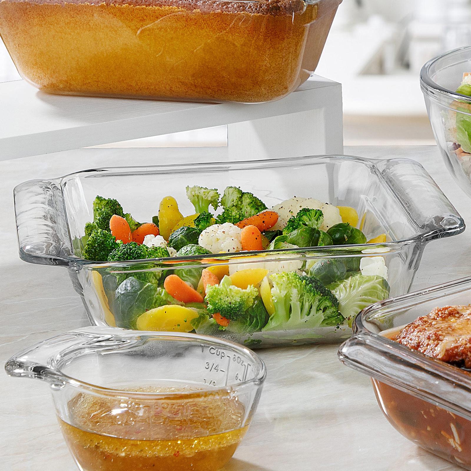 Baker’s Premium 4-Piece Glass Baking Dish Set 5 Baker’s Premium 4-Piece Glass Baking Dish Set