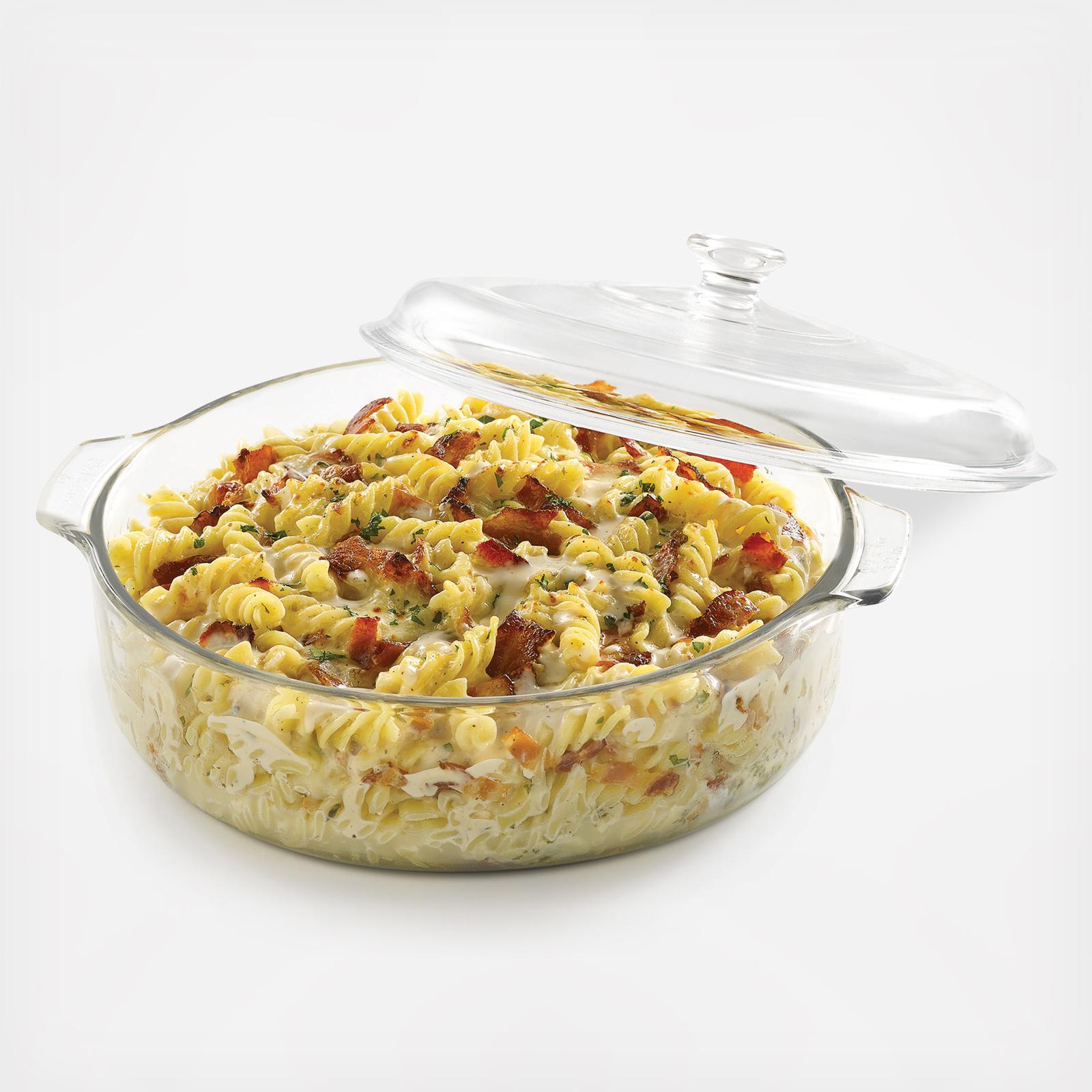 Baker's Basics Covered Casserole Dish 7 Baker's Basics Covered Casserole Dish