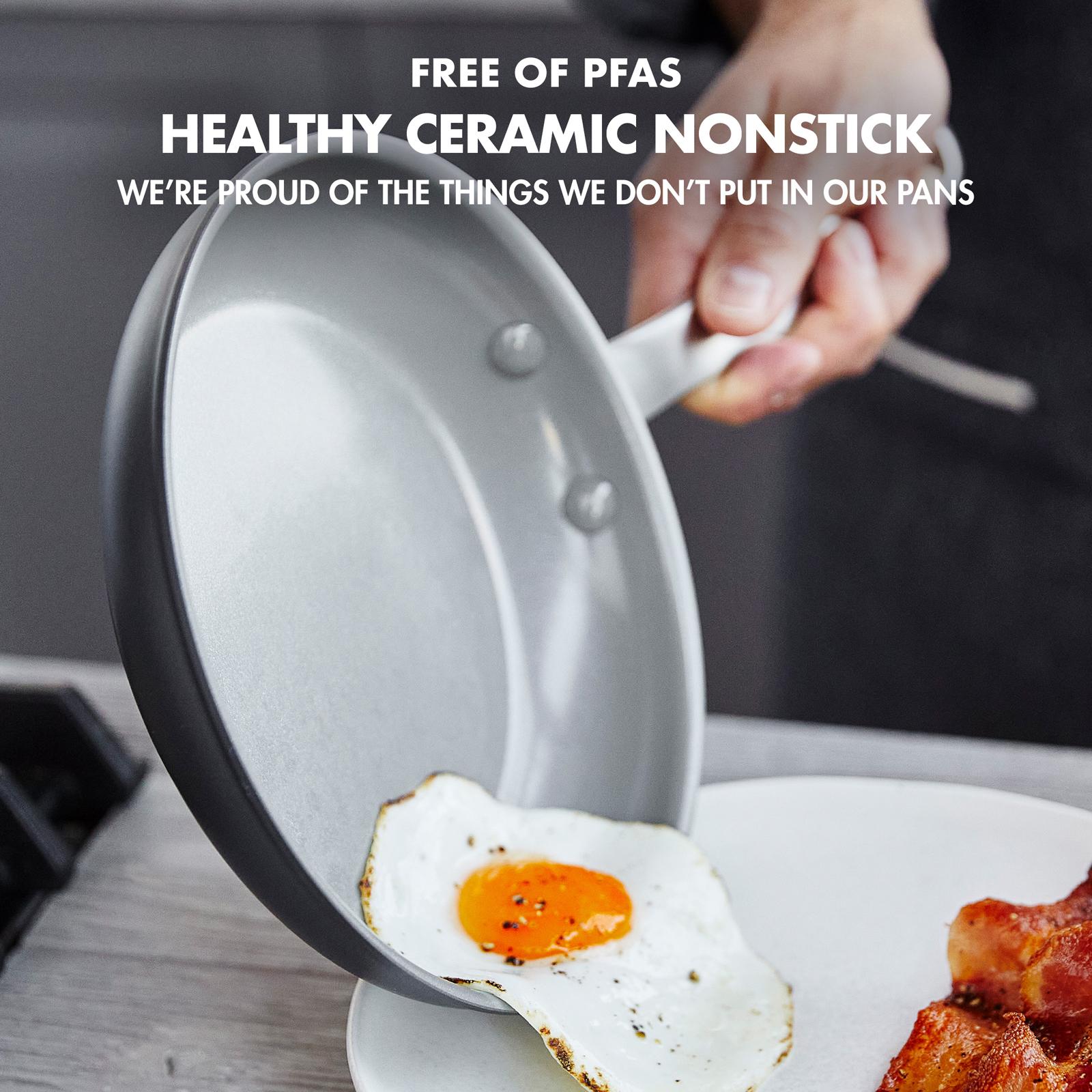 Chatham Hard Anodized 2-Piece Ceramic Non-Stick Open Frypan Set 4 Chatham Hard Anodized 2-Piece Ceramic Non-Stick Open Frypan Set