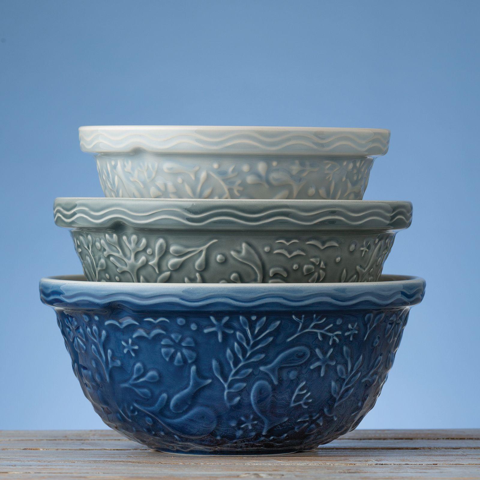 Nautical Mixing Bowl, Set of 3 4 Nautical Mixing Bowl, Set of 3