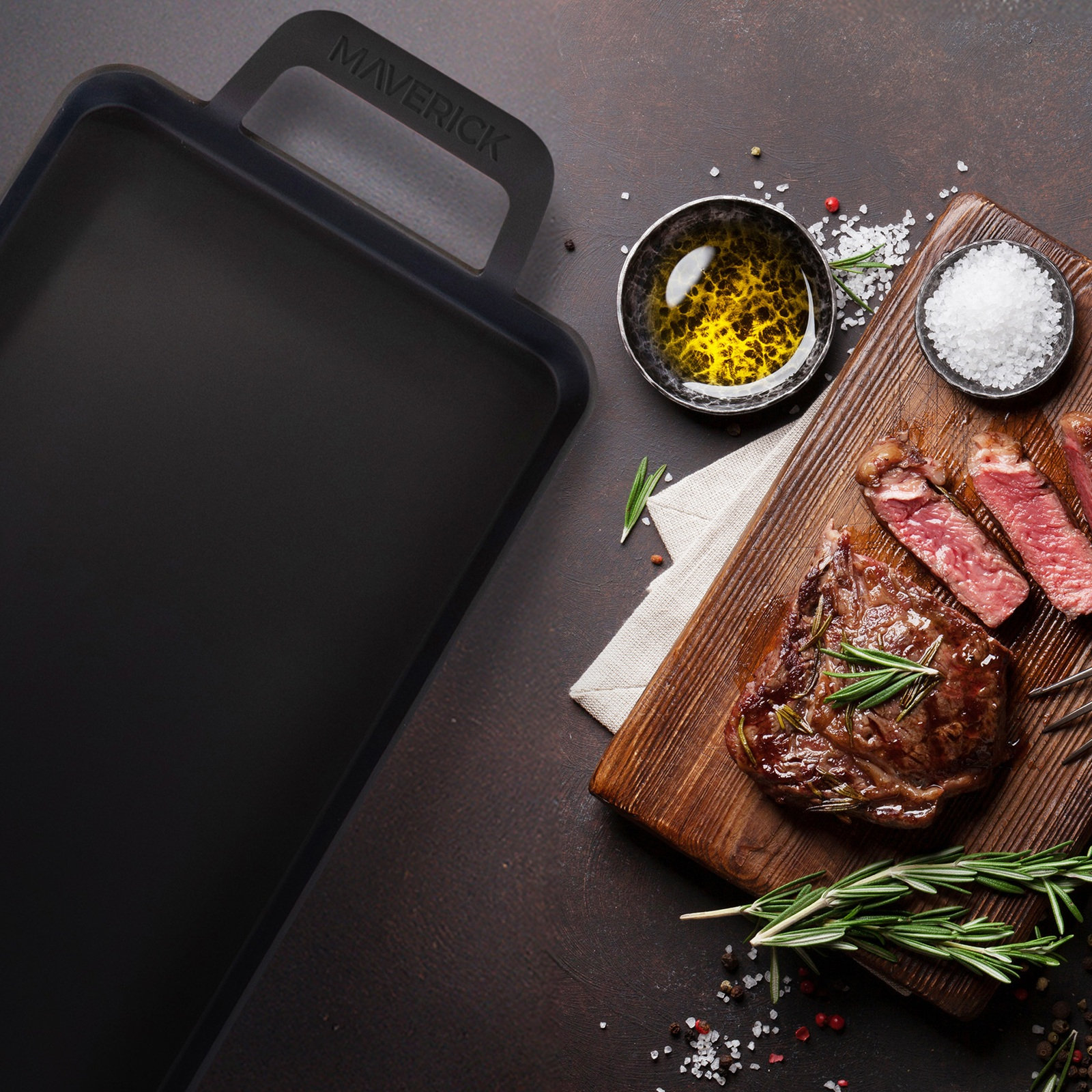 Preseasoned Carbon Steel Griddle 3 Preseasoned Carbon Steel Griddle
