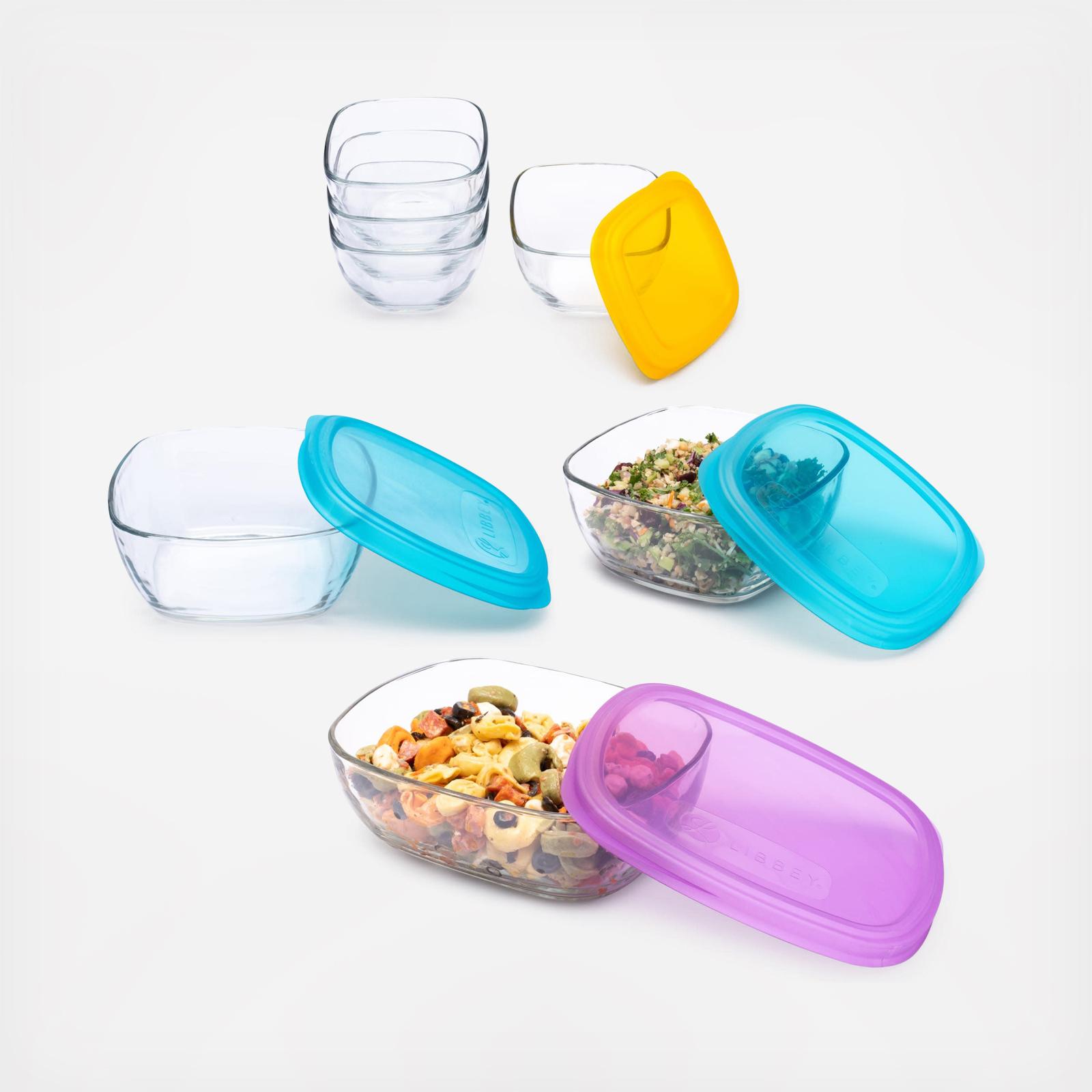 Serve It 14-Piece Glass Storage Container Set 2 Serve It 14-Piece Glass Storage Container Set