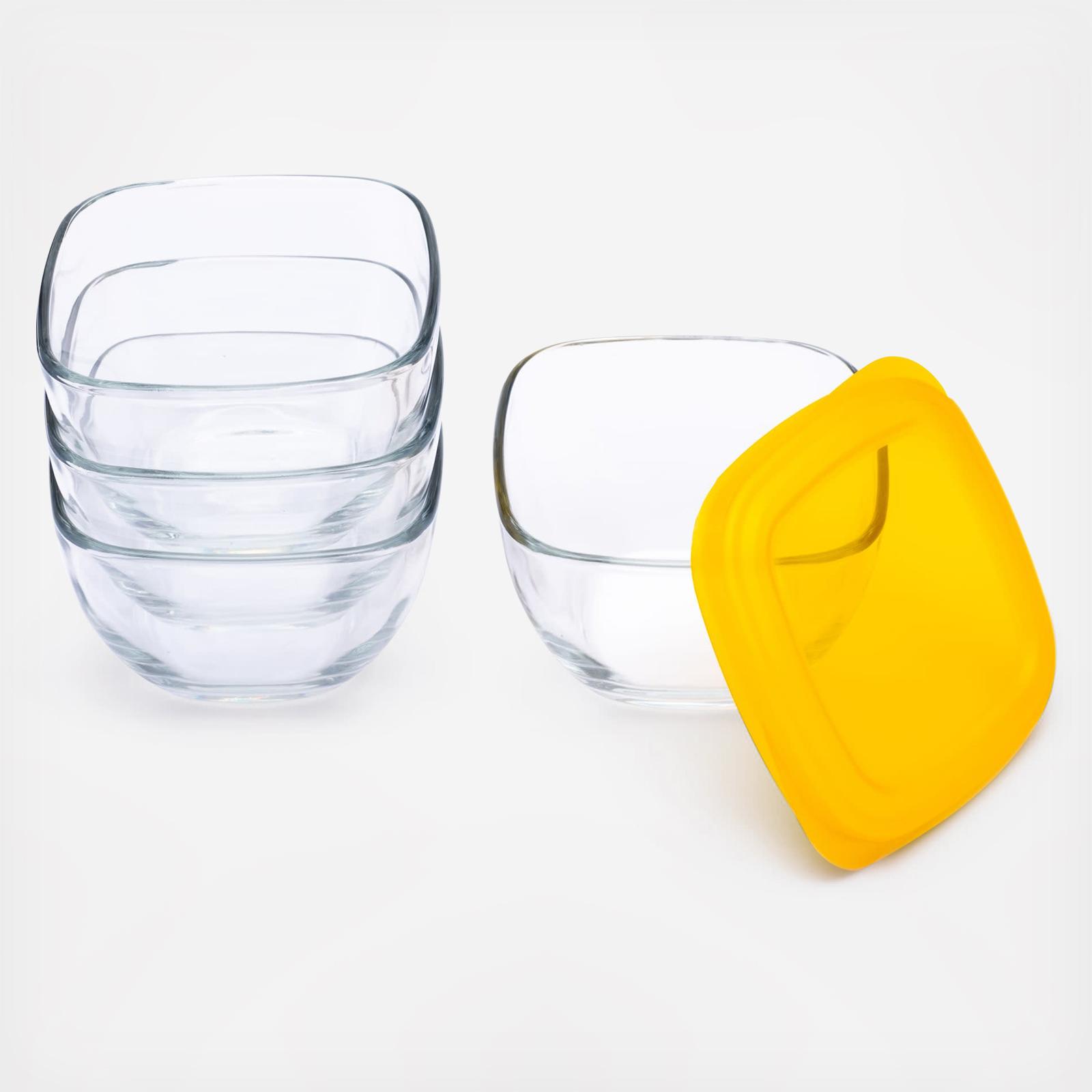 Serve It 14-Piece Glass Storage Container Set 6 Serve It 14-Piece Glass Storage Container Set