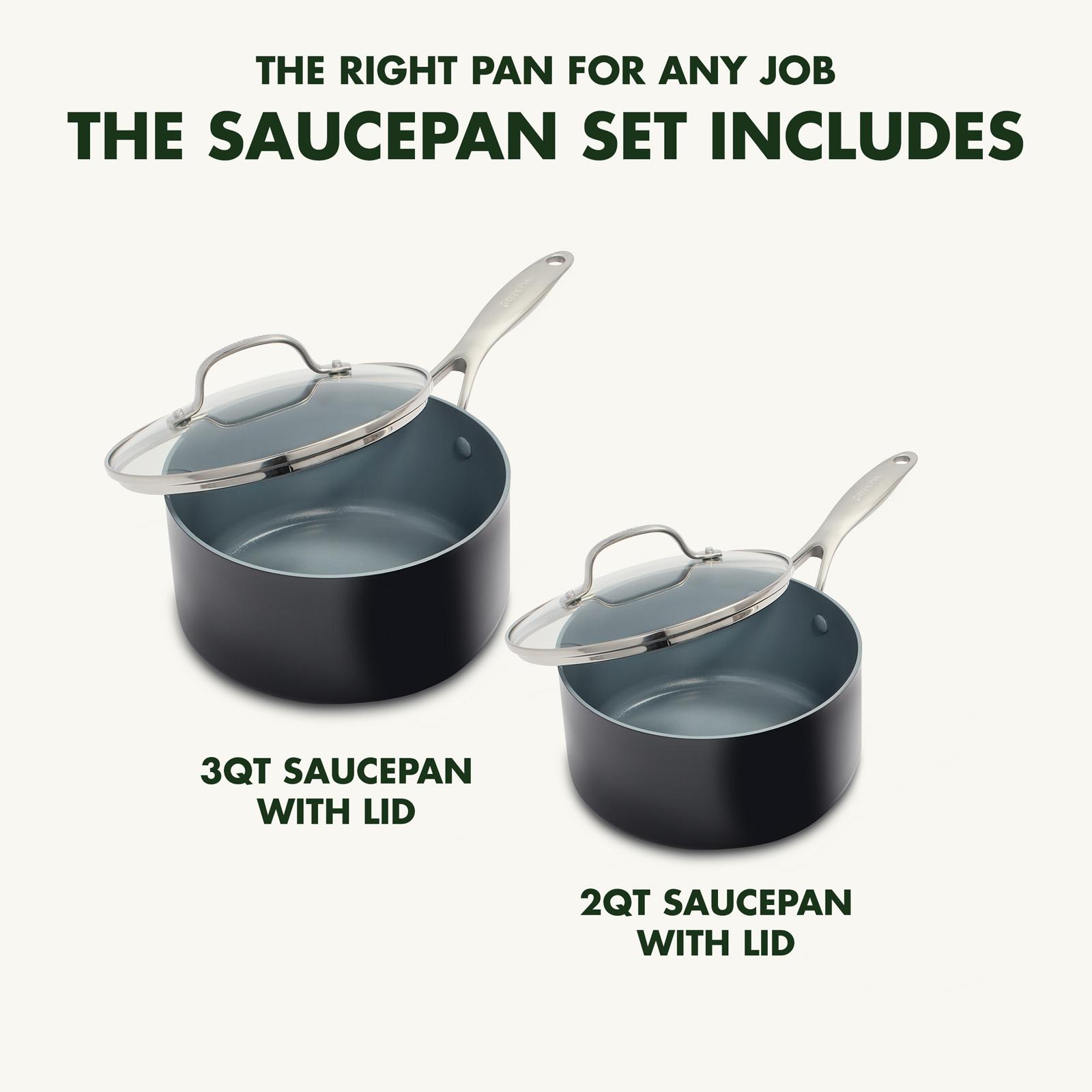 Valencia Pro 2-Piece Saucepan Set 6 Valencia Pro 2-Piece Saucepan Set