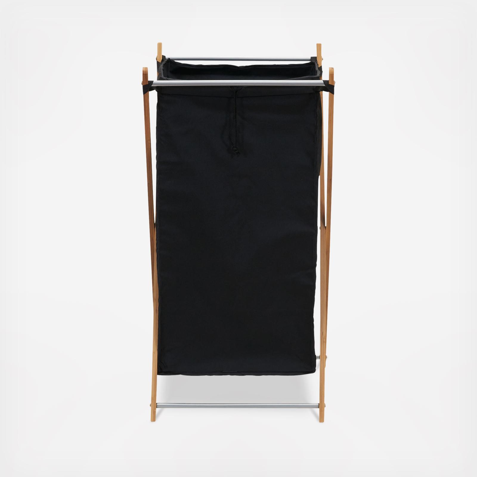 X-Frame Bamboo Hamper with Bag 5 X-Frame Bamboo Hamper with Bag