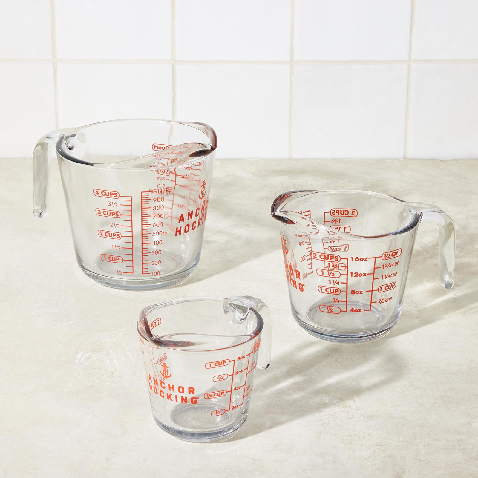 3-Piece Measuring Cup Set 1 3-Piece Measuring Cup Set