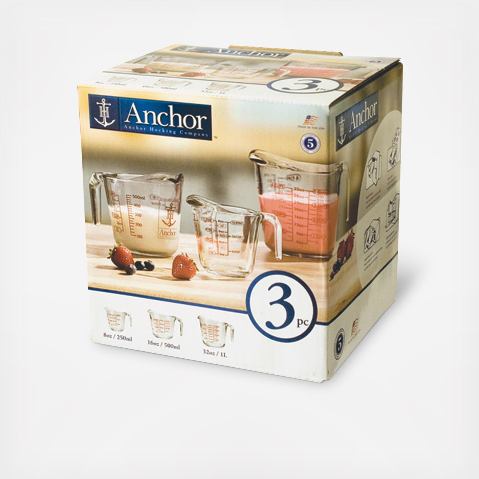 3-Piece Measuring Cup Set 6 3-Piece Measuring Cup Set
