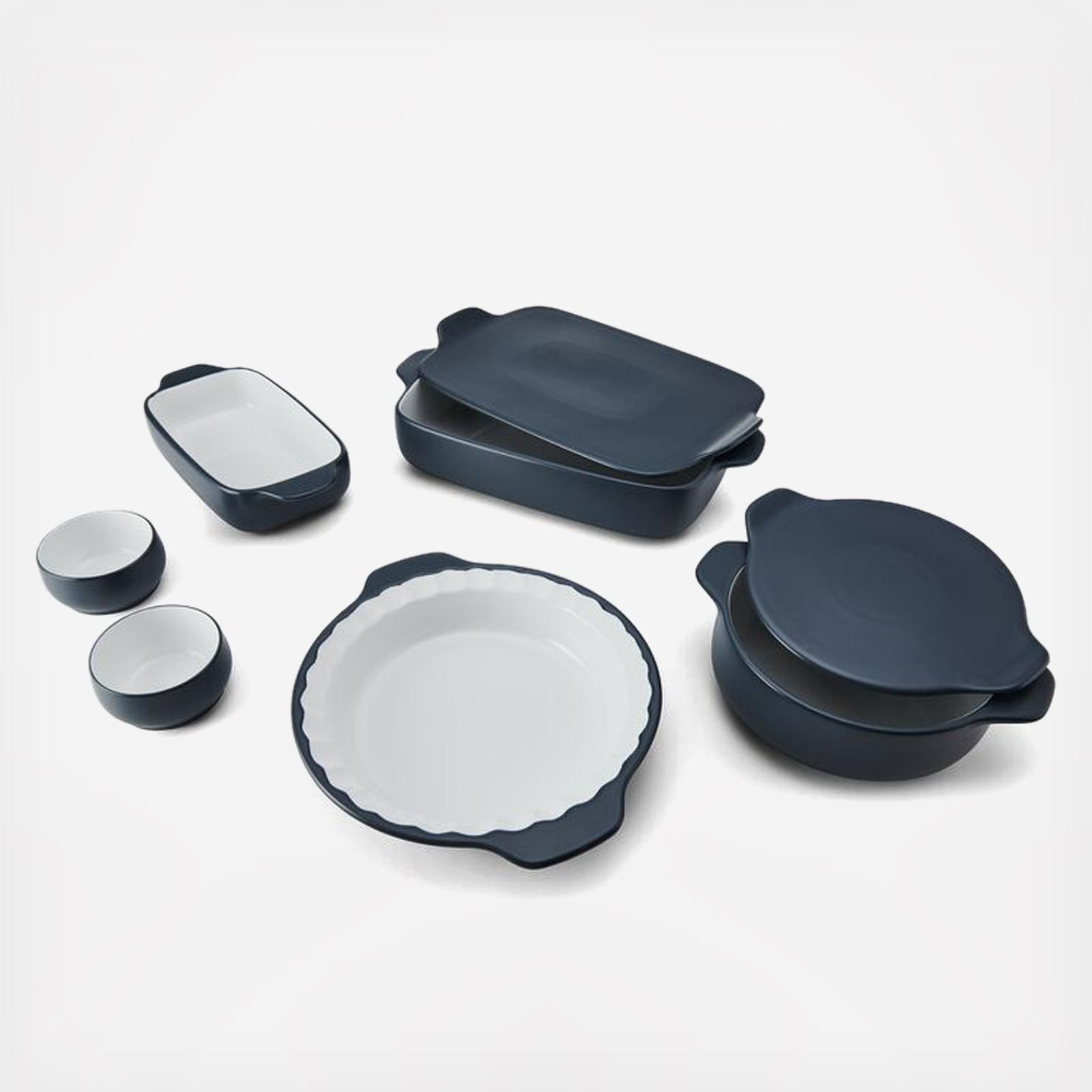 8-Piece Ceramic Bakeware Set 4 8-Piece Ceramic Bakeware Set