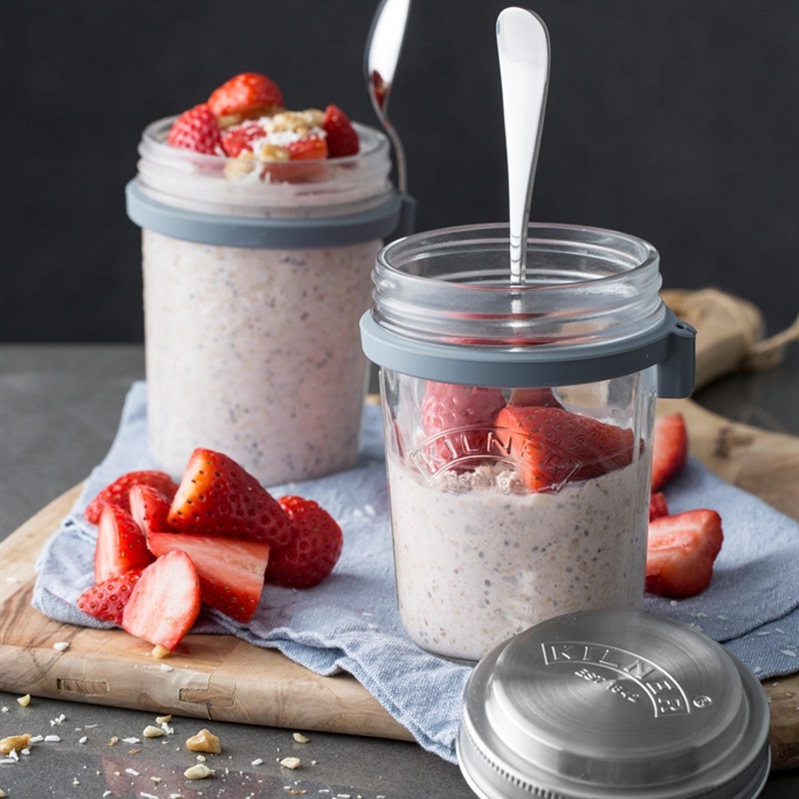Breakfast Jar, Set of 2 16 Breakfast Jar, Set of 2