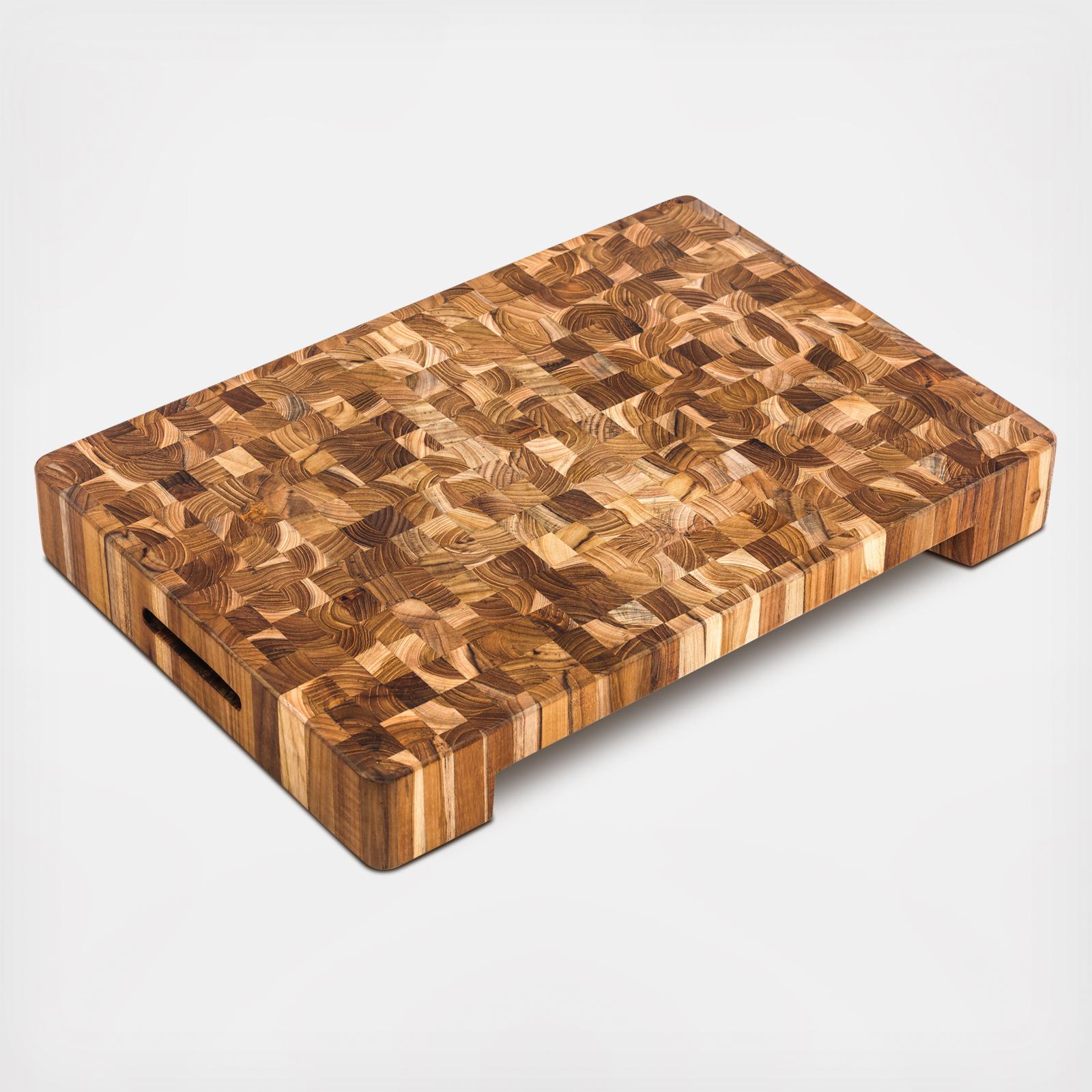 Butcher Block Extra Thick with Bowl Cut Out 11 Butcher Block Extra Thick with Bowl Cut Out