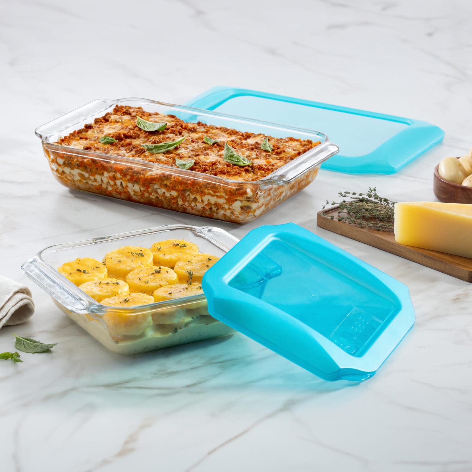Baker’s Premium 5-Piece Glass Bakeware Set