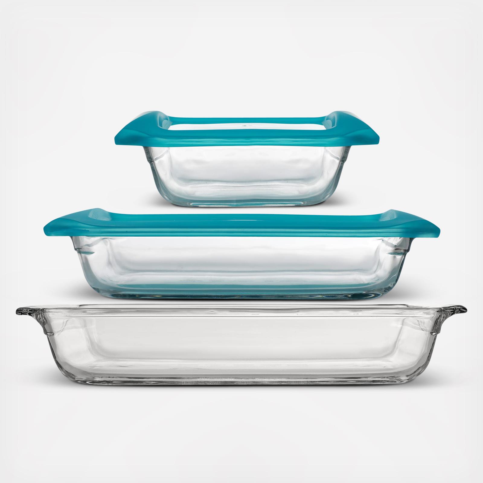 Baker’s Premium 5-Piece Glass Bakeware Set 2 Baker’s Premium 5-Piece Glass Bakeware Set