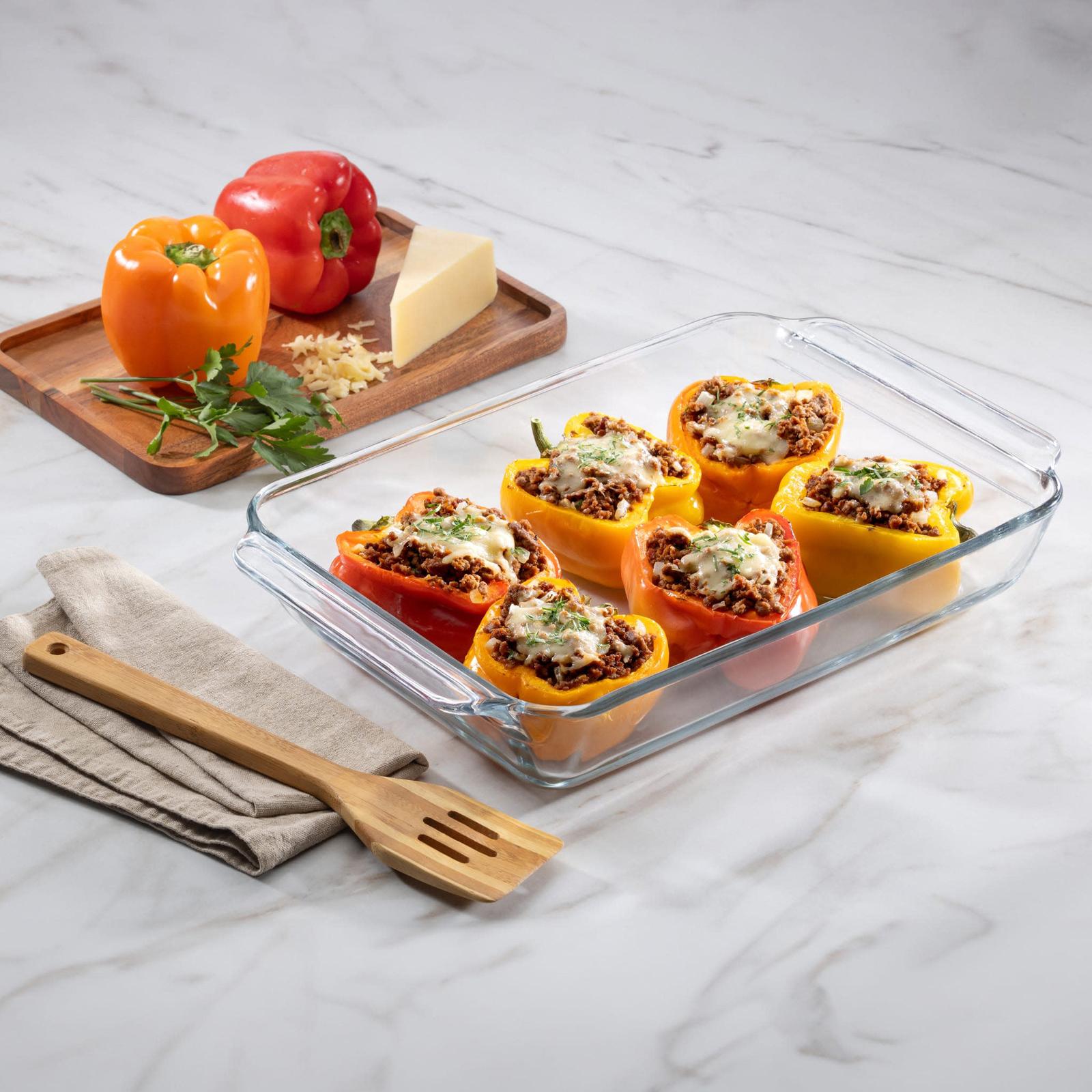 Baker’s Premium 5-Piece Glass Bakeware Set 3 Baker’s Premium 5-Piece Glass Bakeware Set