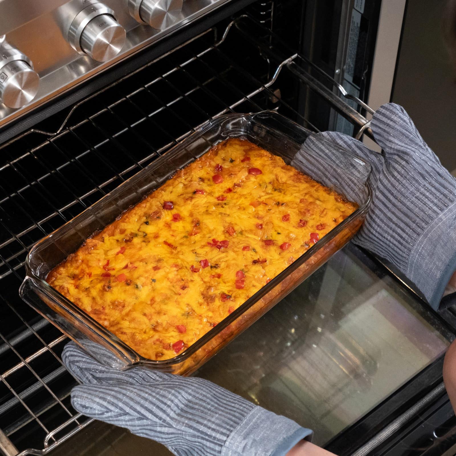 Baker’s Premium 5-Piece Glass Bakeware Set 4 Baker’s Premium 5-Piece Glass Bakeware Set