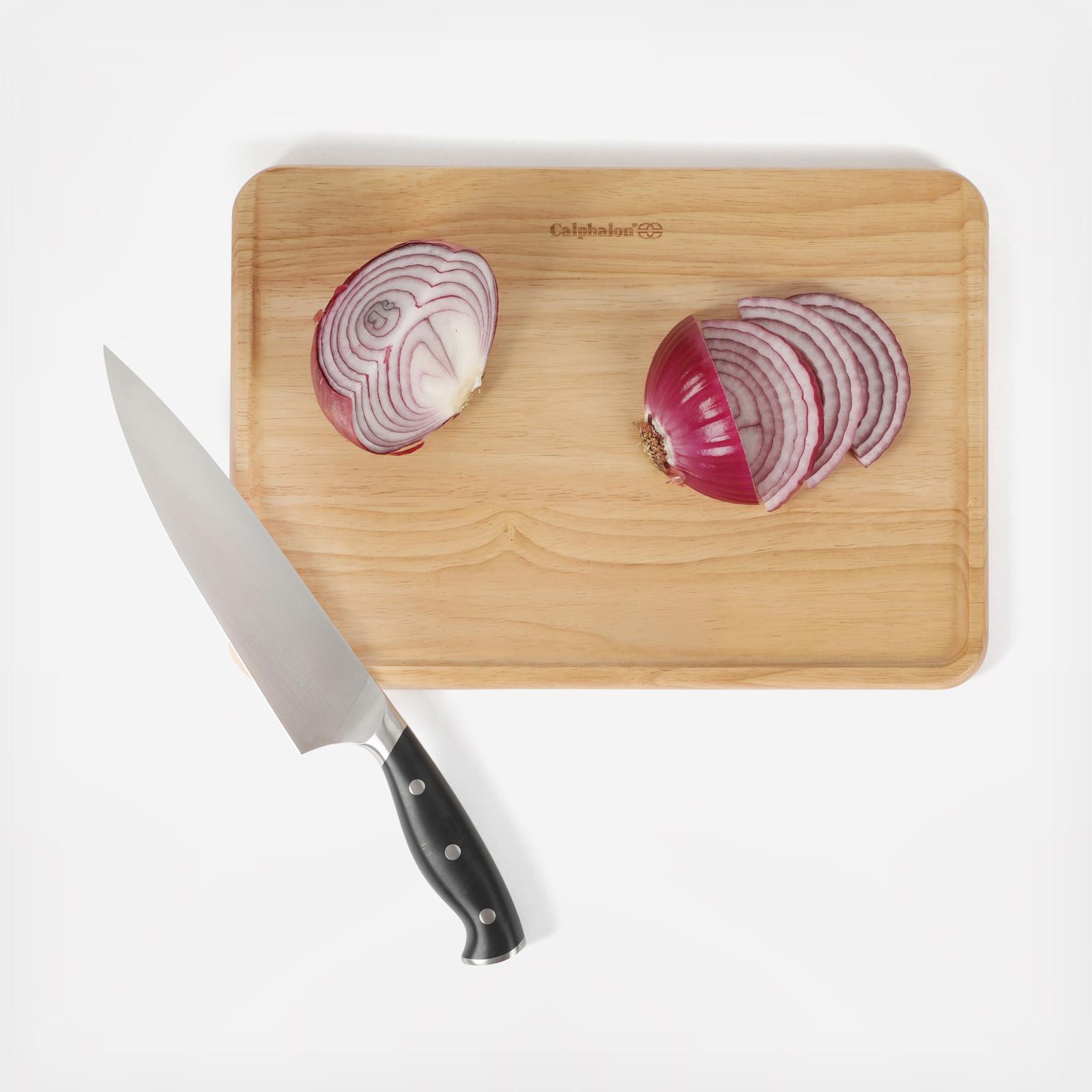 Edge Guard Rubber Wood Cutting Board 3 Edge Guard Rubber Wood Cutting Board