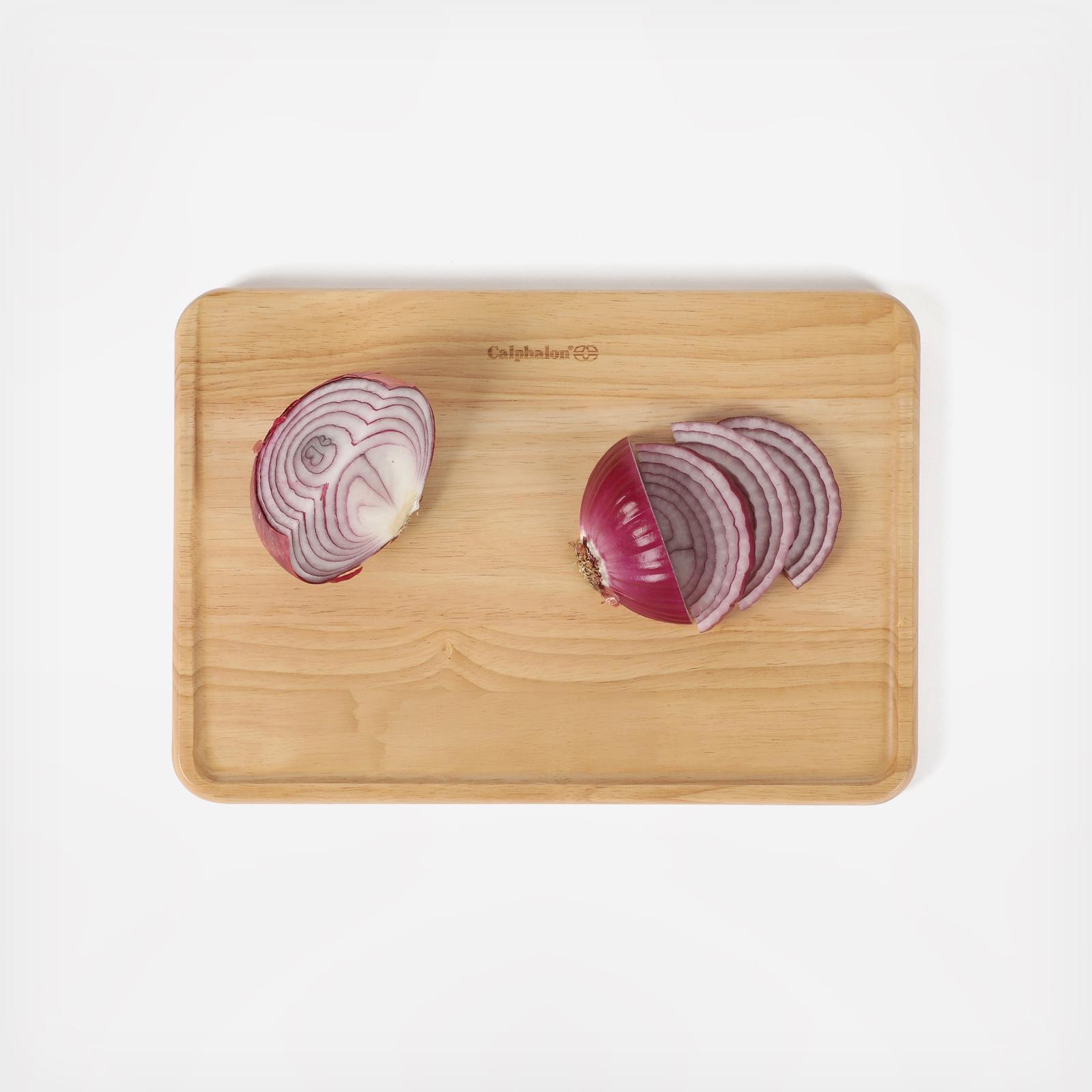 Edge Guard Rubber Wood Cutting Board 4 Edge Guard Rubber Wood Cutting Board