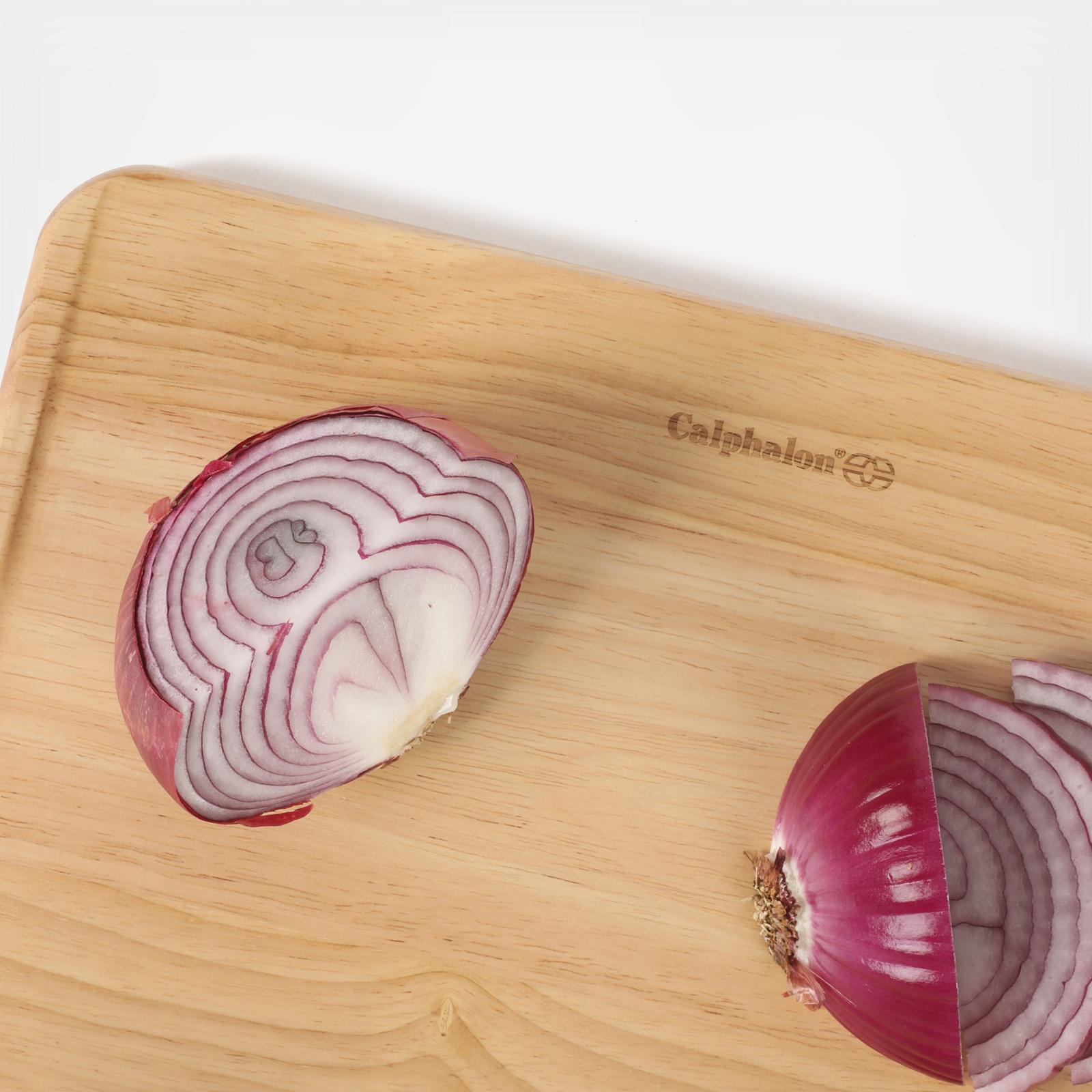 Edge Guard Rubber Wood Cutting Board 5 Edge Guard Rubber Wood Cutting Board