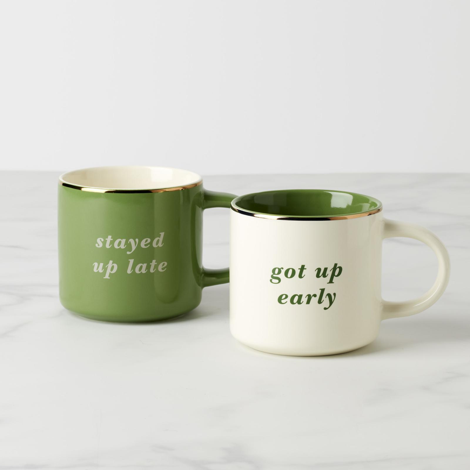 Got Up Early & Stayed Up Late Coffee Mug, Set of 2 17 Got Up Early & Stayed Up Late Coffee Mug, Set of 2