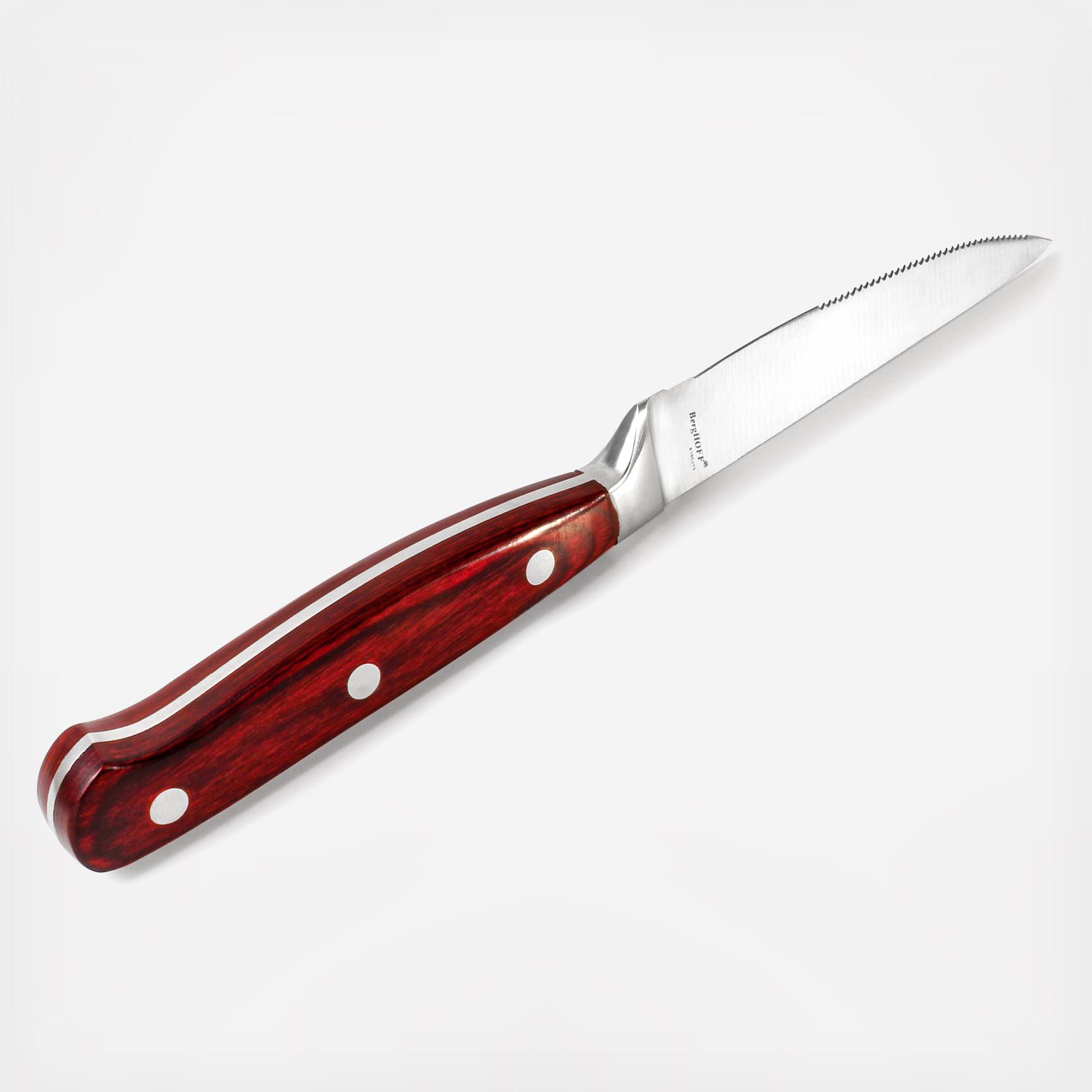 Pakka Stainless Steel Steak Knife, Set of 4 5 Pakka Stainless Steel Steak Knife, Set of 4