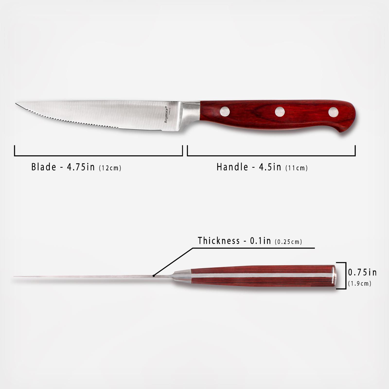 Pakka Stainless Steel Steak Knife, Set of 4 7 Pakka Stainless Steel Steak Knife, Set of 4