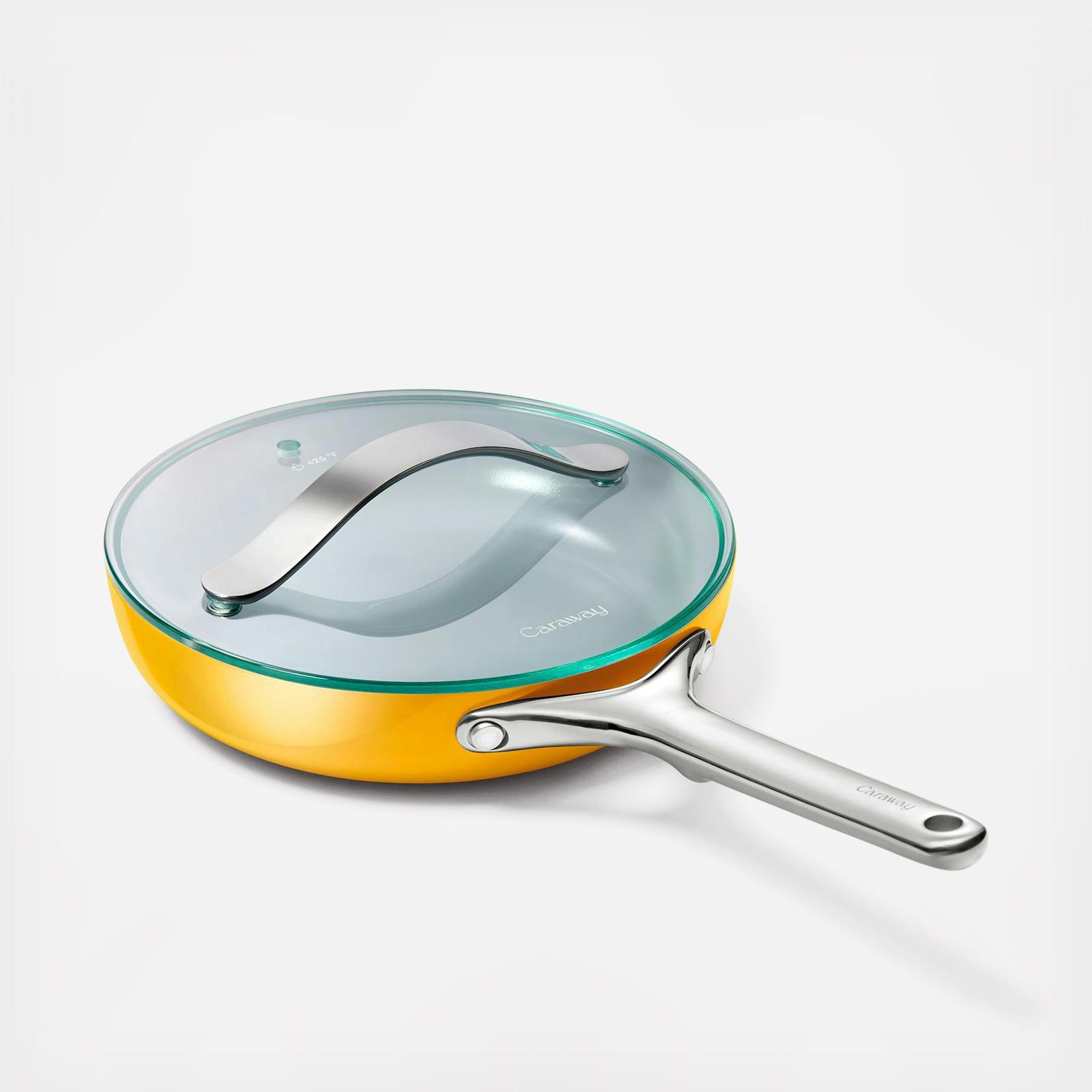 Ceramic Non-Stick Mini Fry Pan with Glass Lid