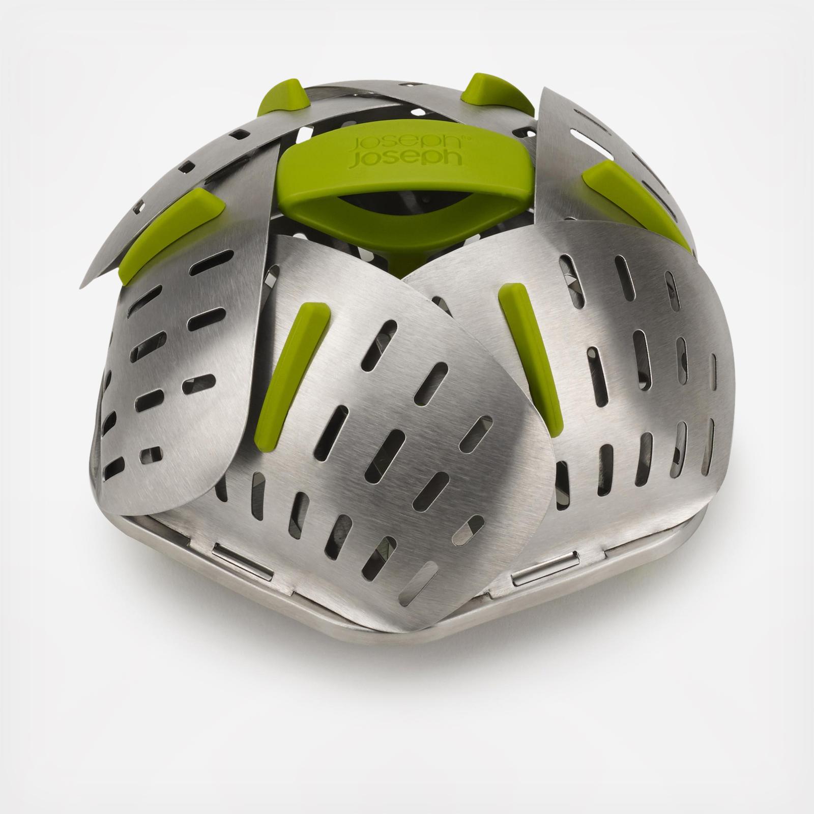 Bloom™ Stainless-Steel Folding Steamer Basket 6 Bloom™ Stainless-Steel Folding Steamer Basket