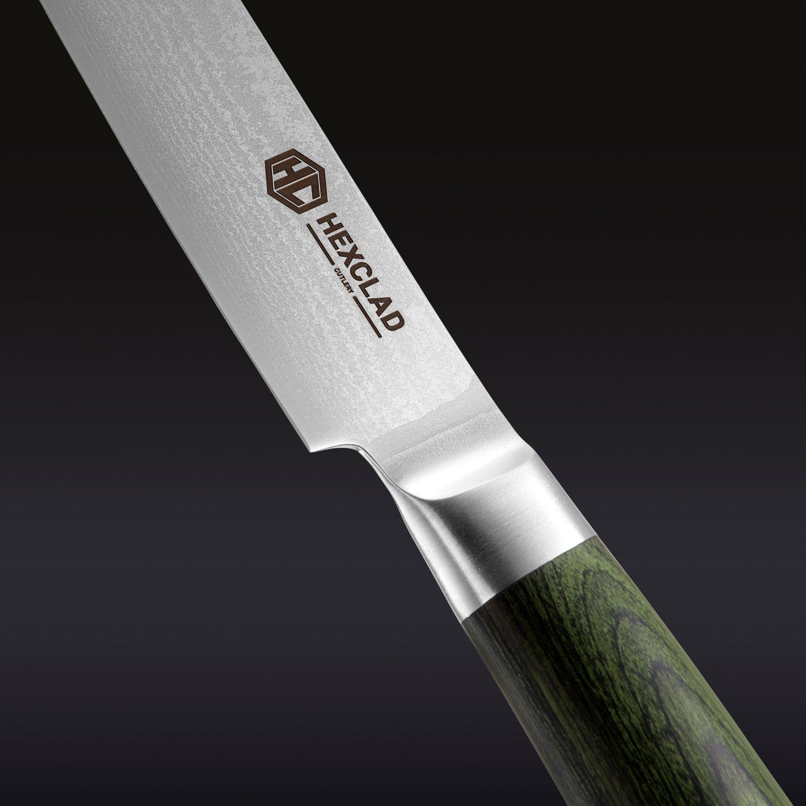Damascus Steel Utility Knife 5 Damascus Steel Utility Knife
