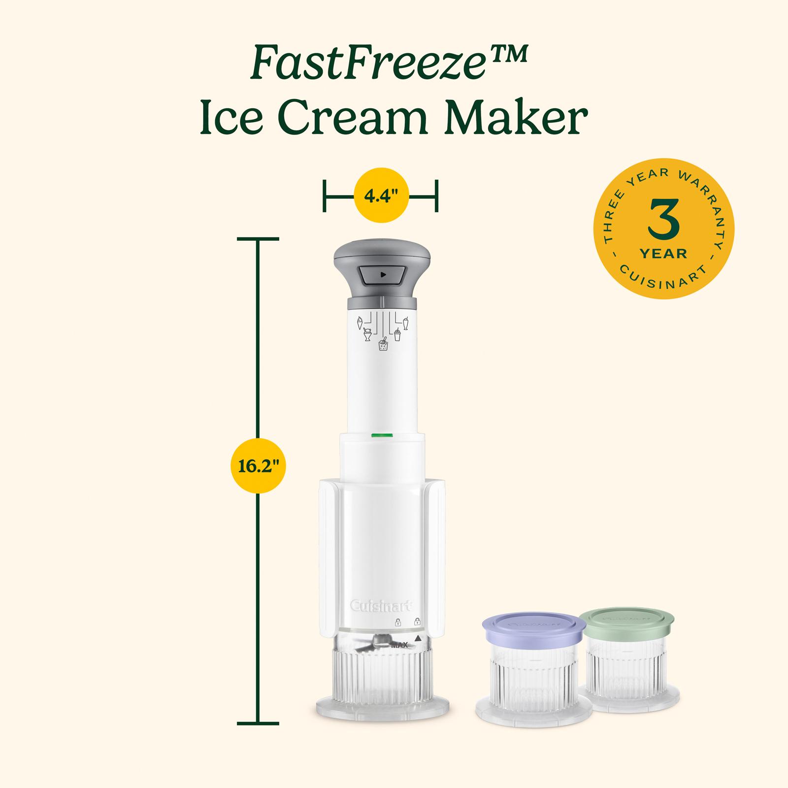 FastFreeze Ice Cream Maker 8 FastFreeze Ice Cream Maker