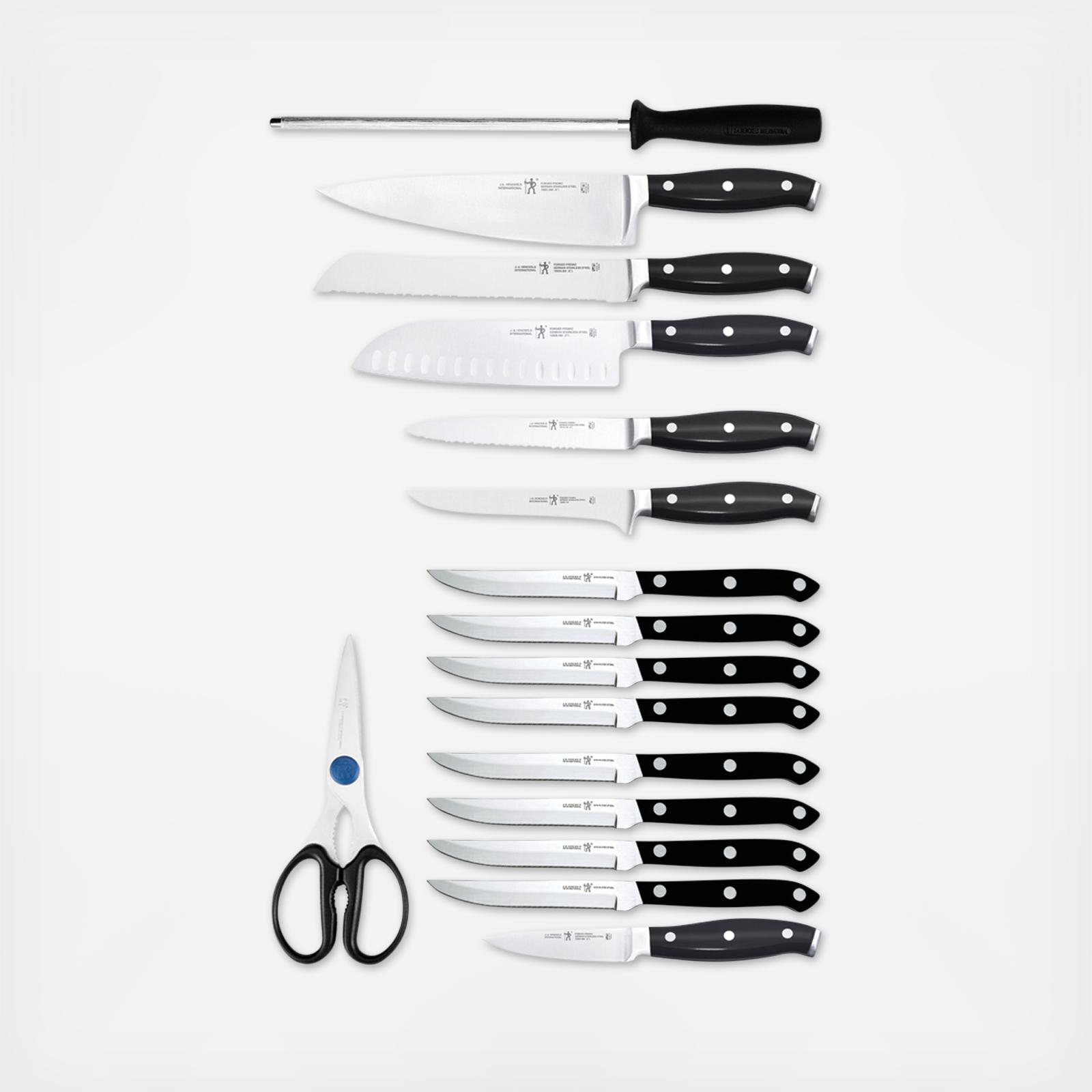 Forged Premio 17-Piece Knife Block Set 2 Forged Premio 17-Piece Knife Block Set