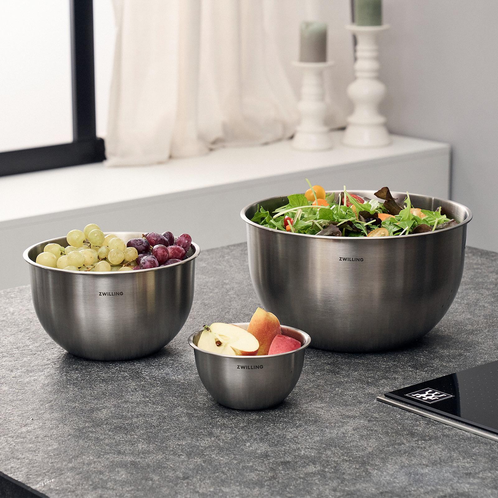 Fresh & Save 3-Piece Stainless Steel Vacuum Bowl Set 3 Fresh & Save 3-Piece Stainless Steel Vacuum Bowl Set
