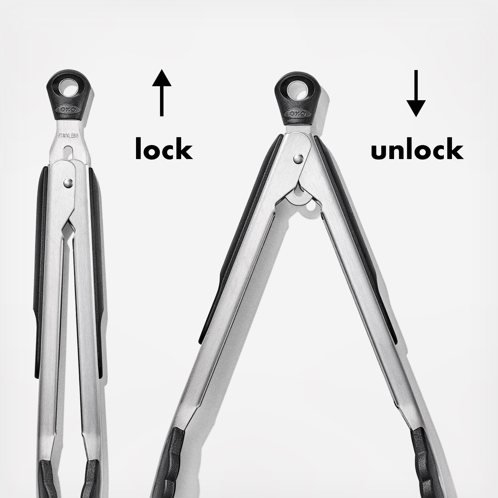 Good Grips 2-Piece Tong Set with Nylon Heads 7 Good Grips 2-Piece Tong Set with Nylon Heads