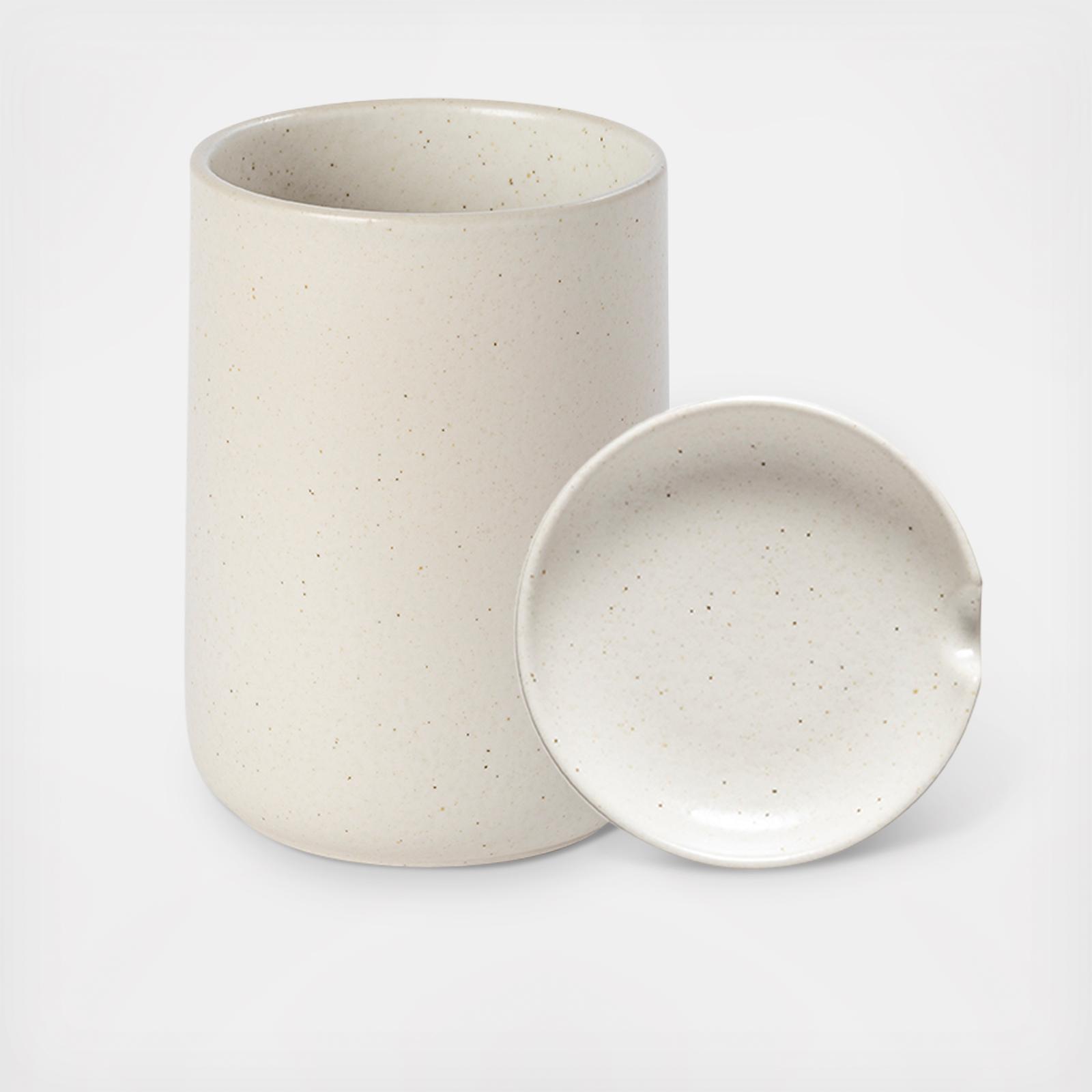 Pacifica 2-Piece Utensil Holder & Spoon Rest Set 5 Pacifica 2-Piece Utensil Holder & Spoon Rest Set
