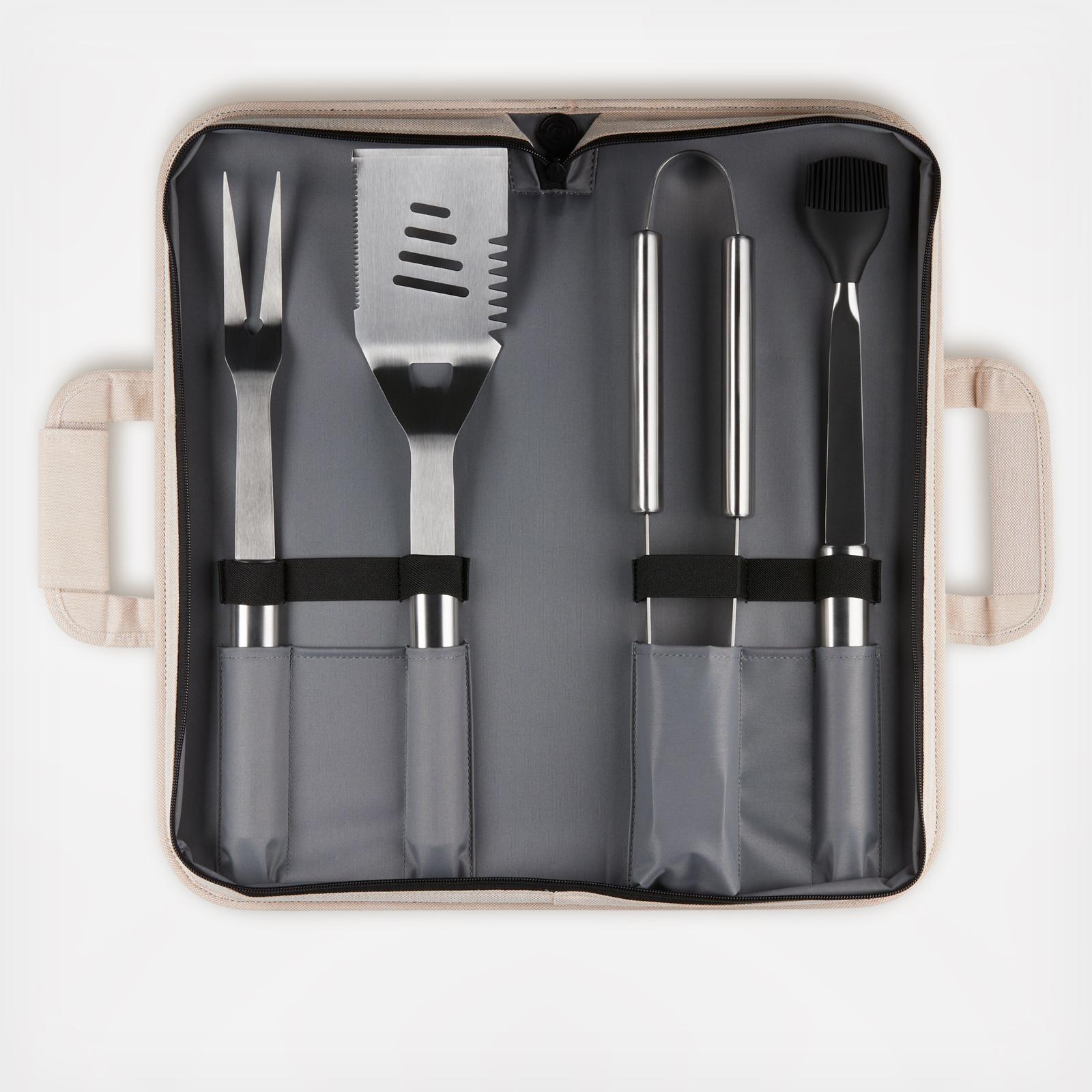 Outdoor 5-Piece Grilling Tool Set 1 Outdoor 5-Piece Grilling Tool Set