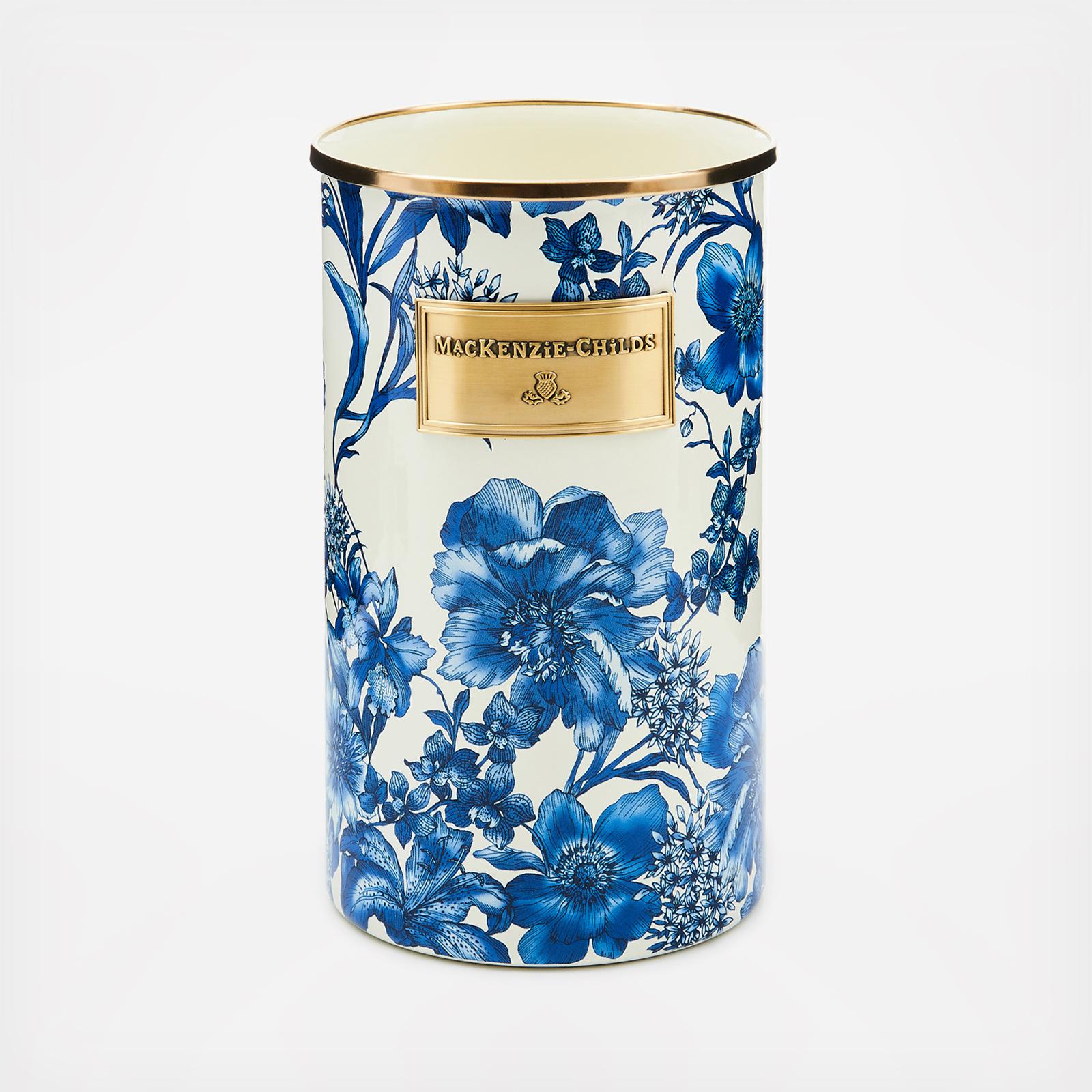 Royal English Garden Enamel Utensil Holder 3 Royal English Garden Enamel Utensil Holder