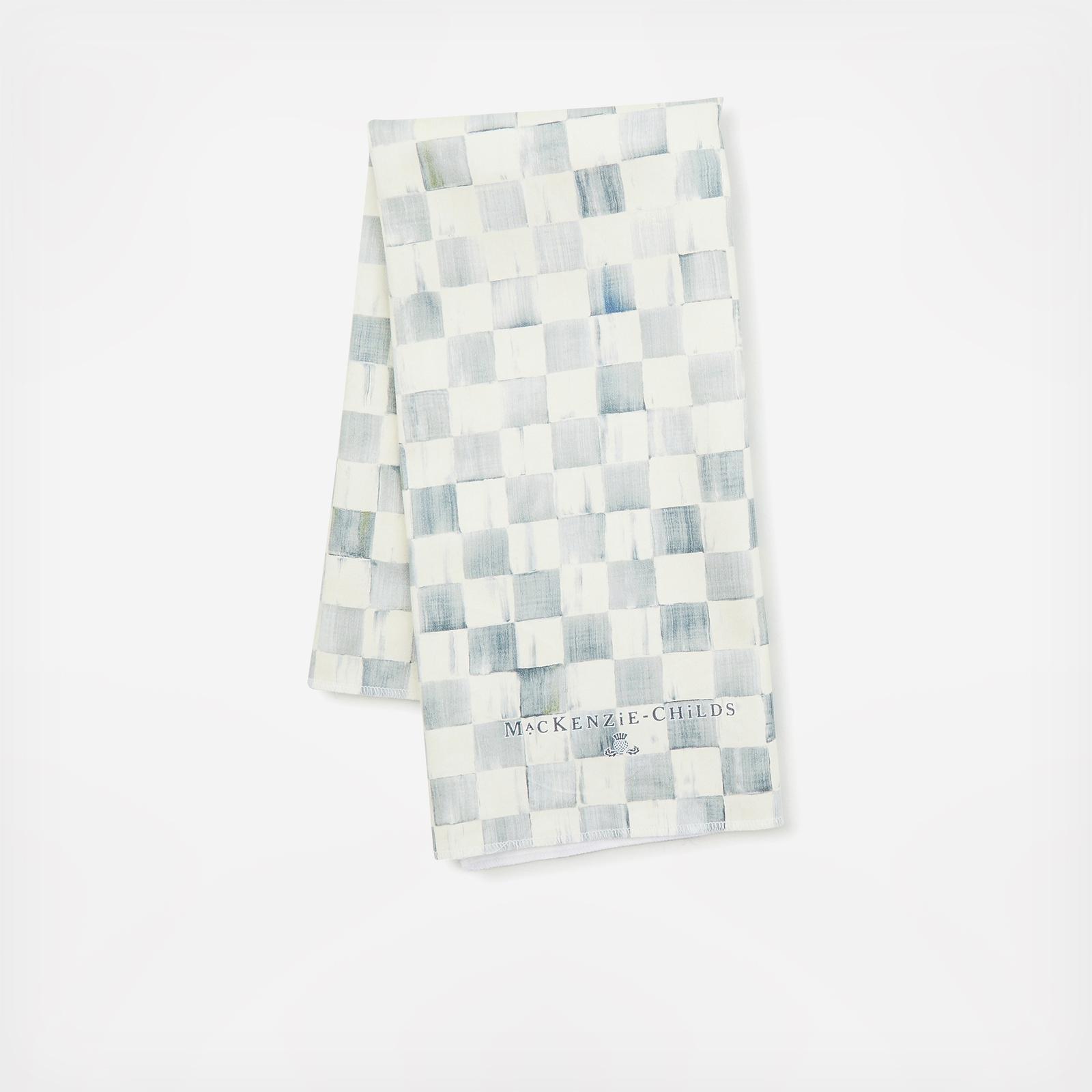 Sterling Check Cotton Dish Towel, Set of 2 2 Sterling Check Cotton Dish Towel, Set of 2