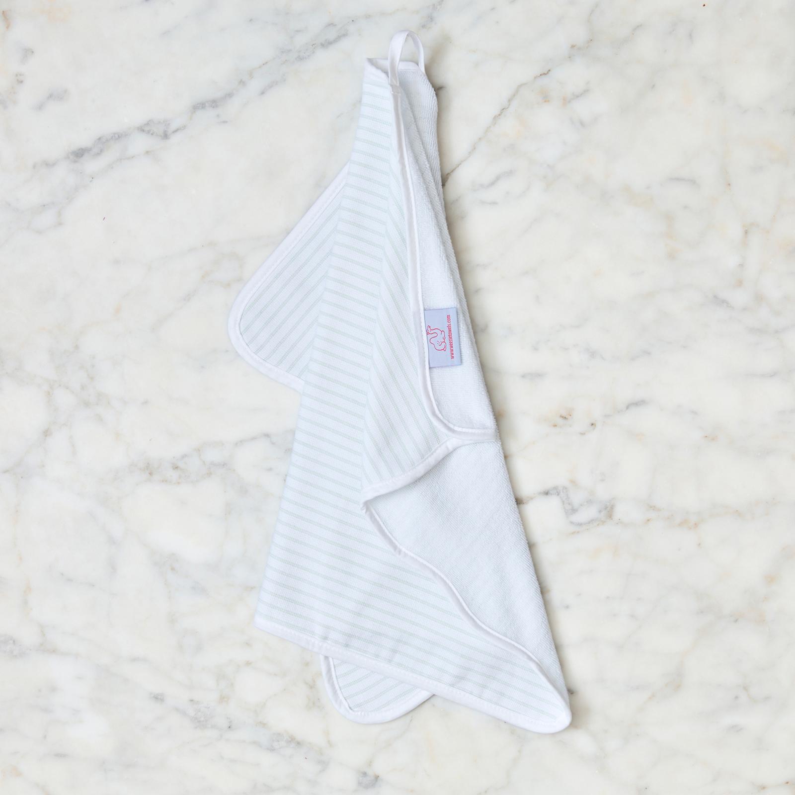 Scalloped Stripe Kitchen Towel, Set of 2 3 Scalloped Stripe Kitchen Towel, Set of 2