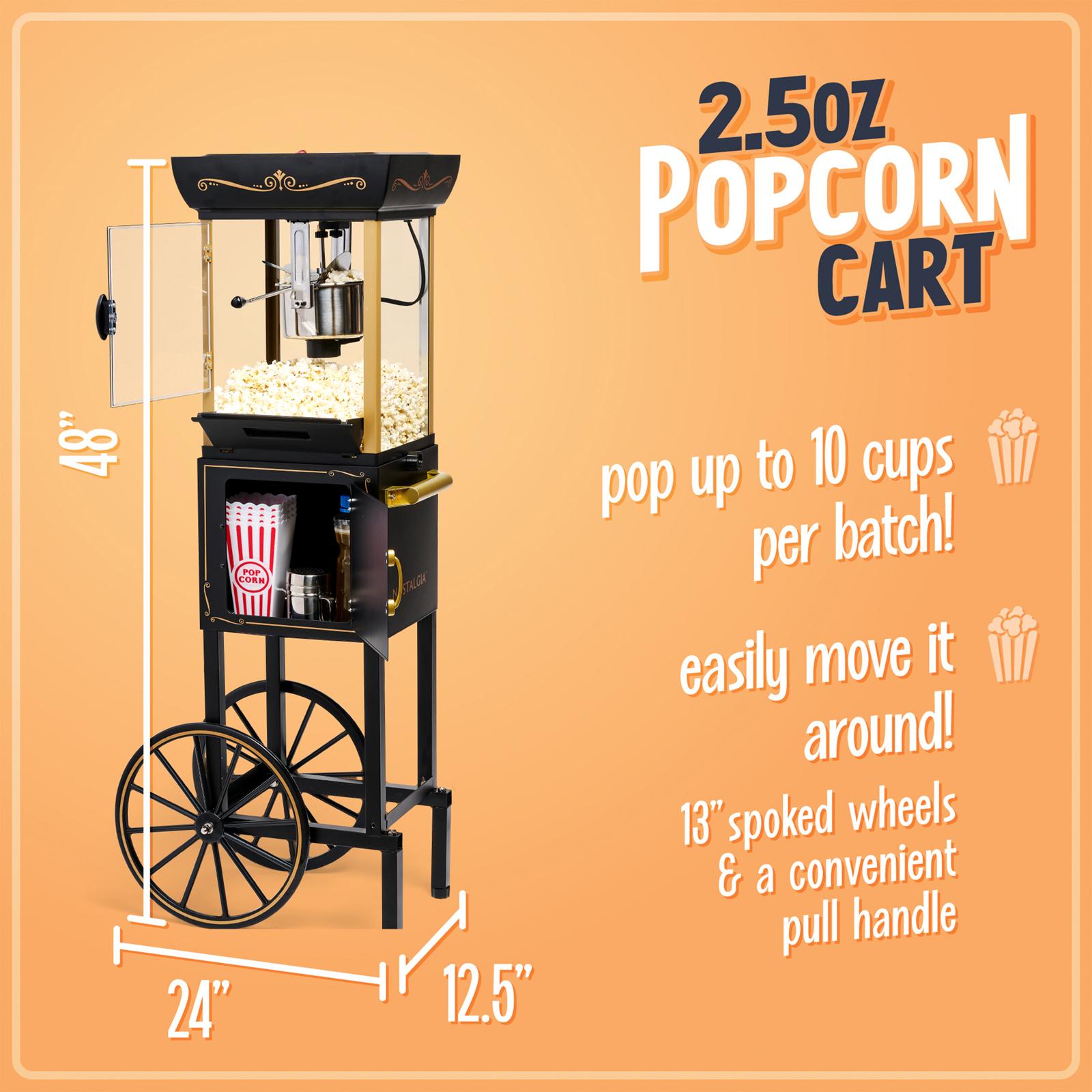 10-Cup Popcorn Cart 8 10-Cup Popcorn Cart