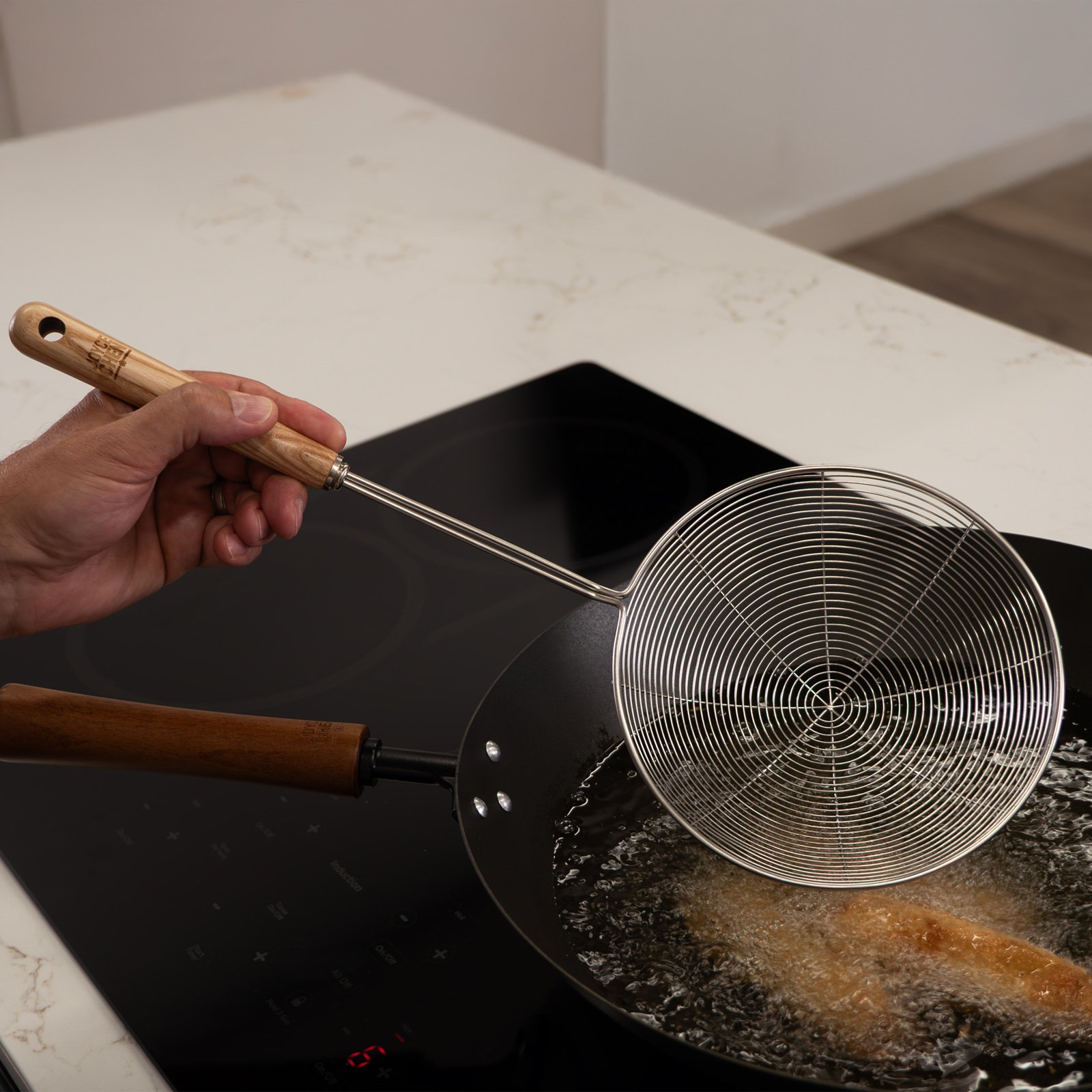 Deluxe Stainless Steel Spider Strainer 4 Deluxe Stainless Steel Spider Strainer