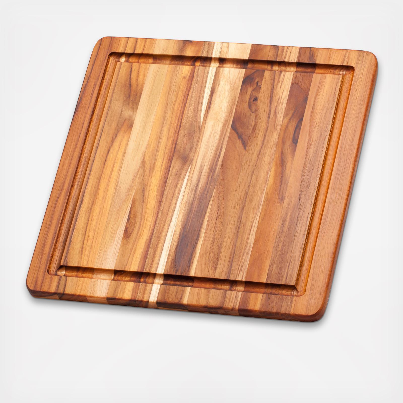 Essential Square Cutting Board with Juice Canal 1 Essential Square Cutting Board with Juice Canal