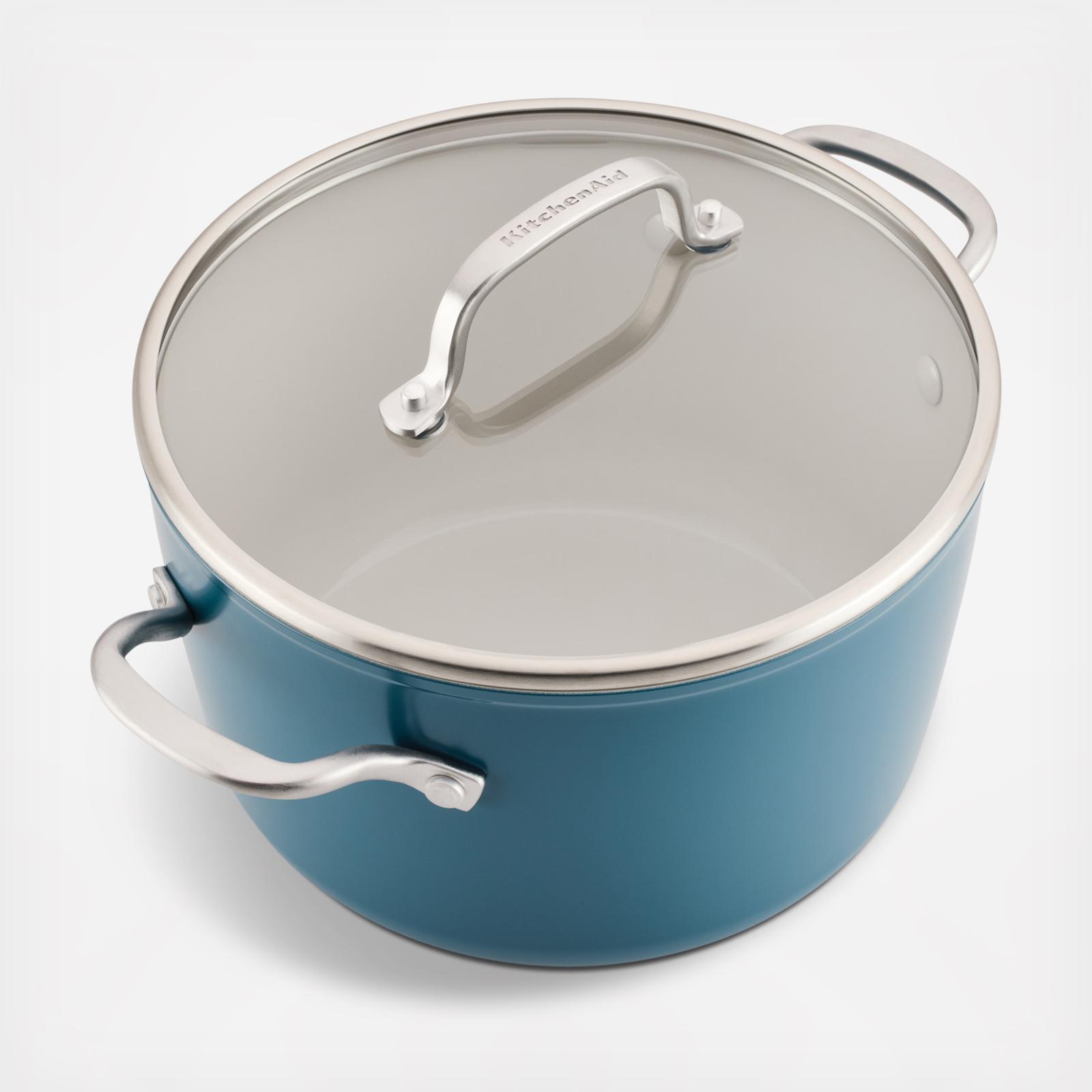 Hard Anodized Ceramic Induction 10-Piece Cookware Set 3 Hard Anodized Ceramic Induction 10-Piece Cookware Set
