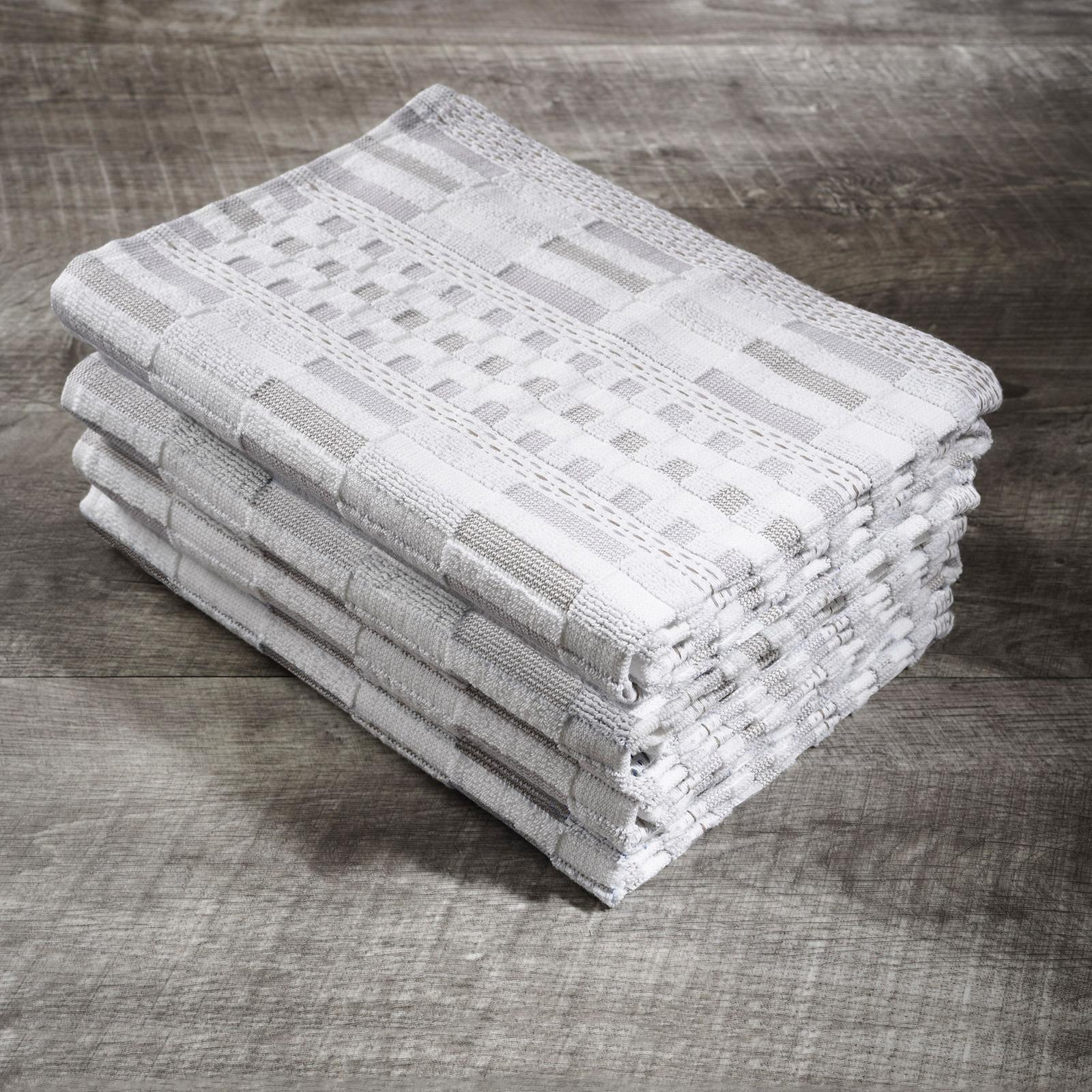 Organic Cotton Kitchen Towel, Set of 4 1 Organic Cotton Kitchen Towel, Set of 4