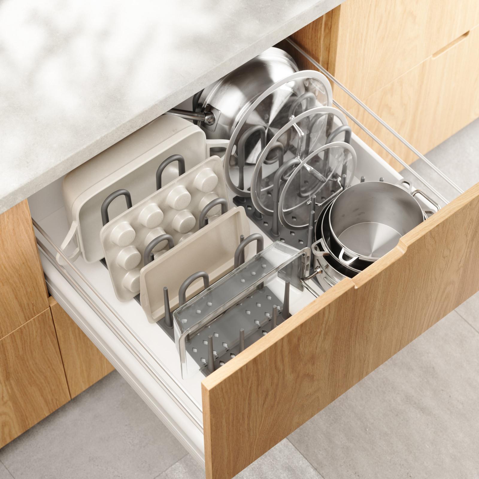 Peggy Cookware Organizer, Set of 2 3 Peggy Cookware Organizer, Set of 2