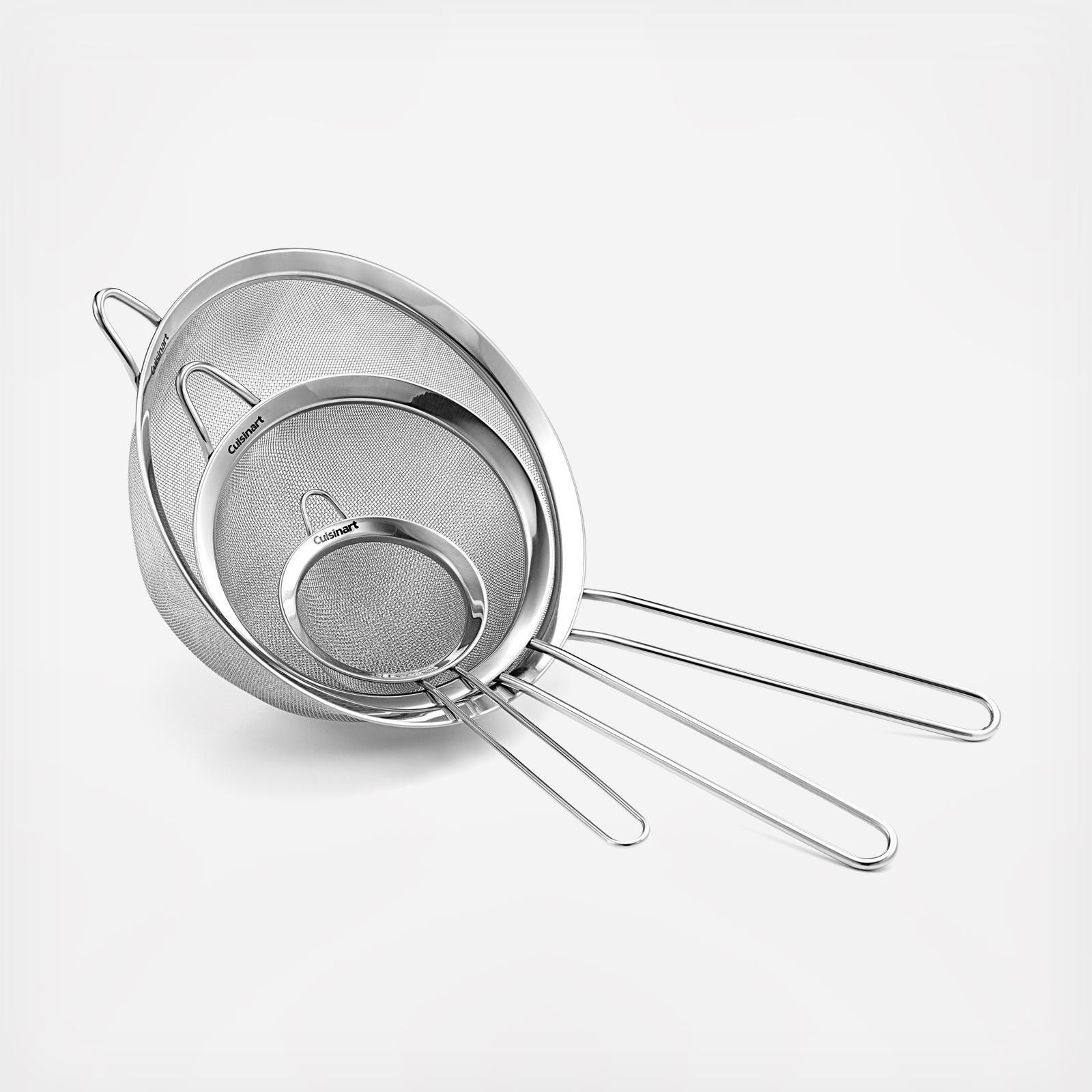 3-Piece Mesh Strainer Set CTG-00-3MS 1 3-Piece Mesh Strainer Set CTG-00-3MS