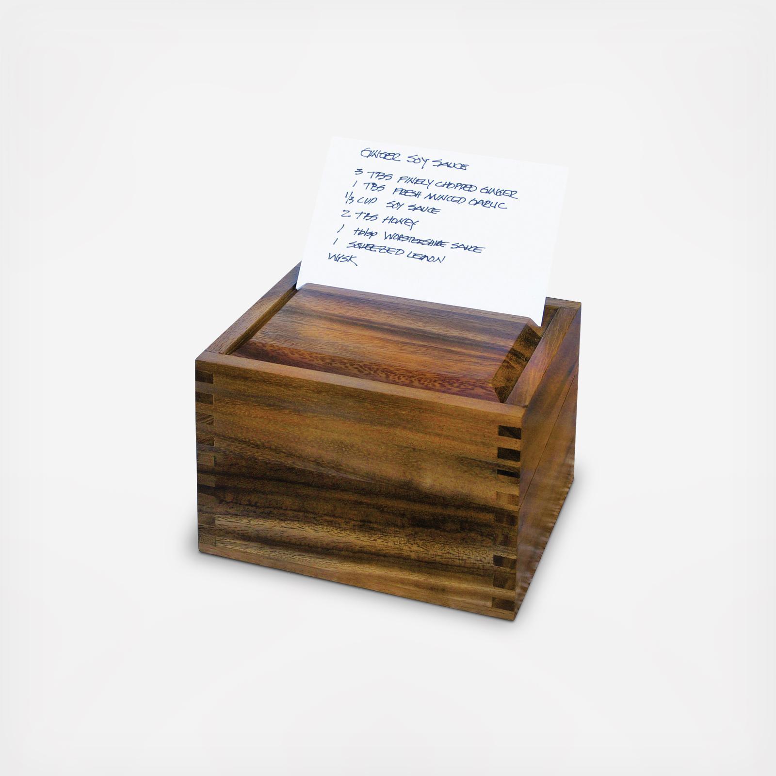 Recipe Box 13 Recipe Box