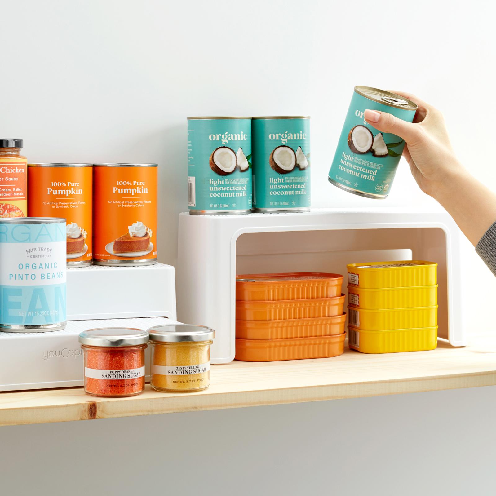 Shelfsteps 3-Shelf Can Organizer 3 Shelfsteps 3-Shelf Can Organizer