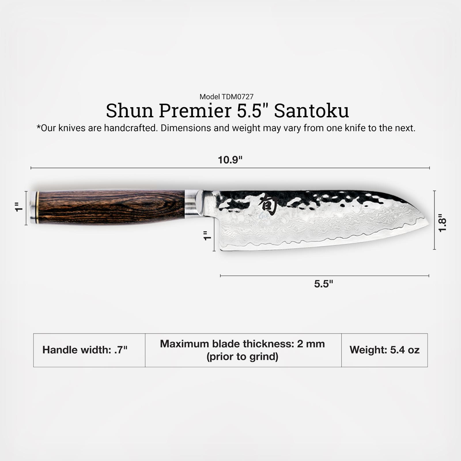 Premier 5.5" Santoku Knife 3 Premier 5.5" Santoku Knife