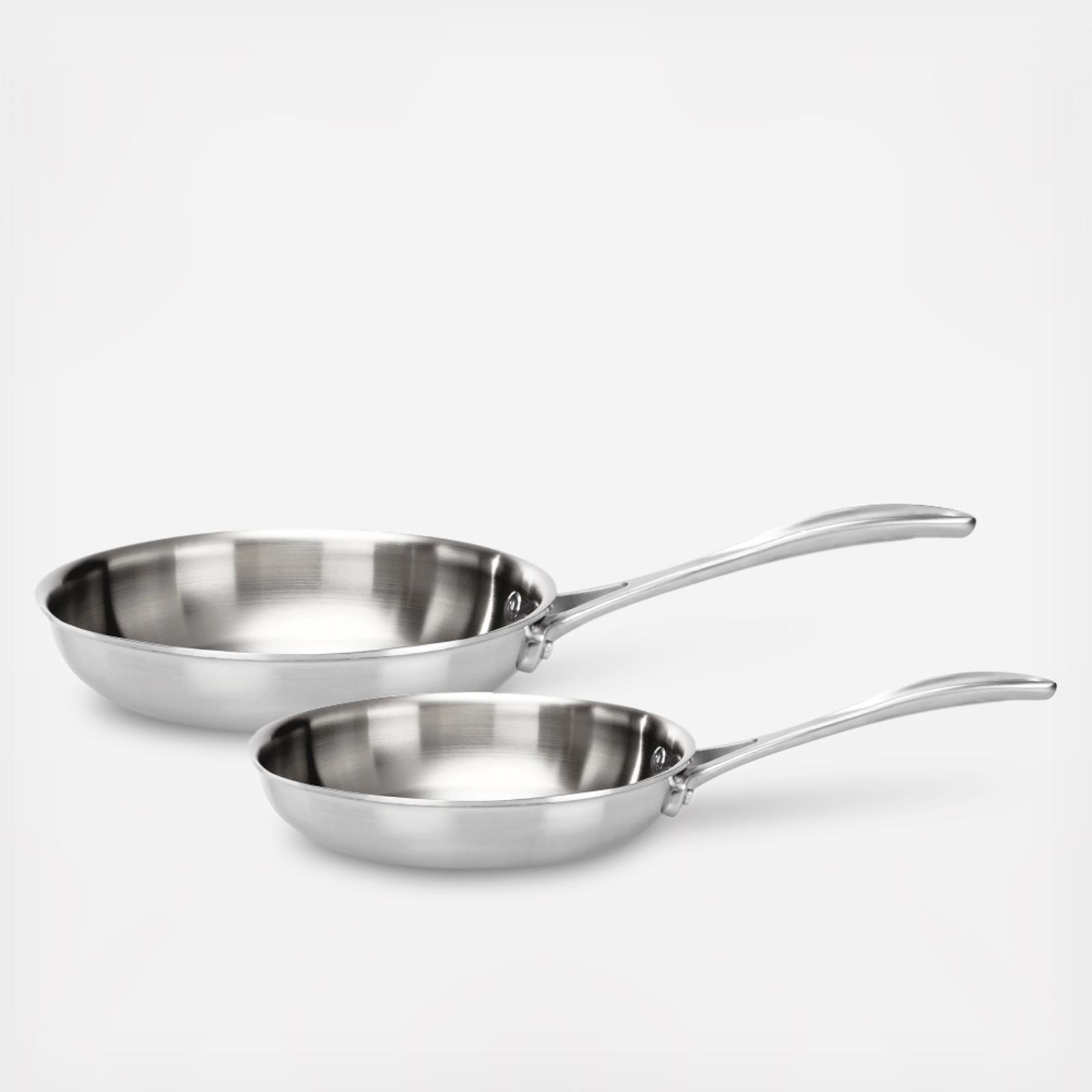 Spirit Tri-Ply 2-Piece Fry Pan Set 17 Spirit Tri-Ply 2-Piece Fry Pan Set
