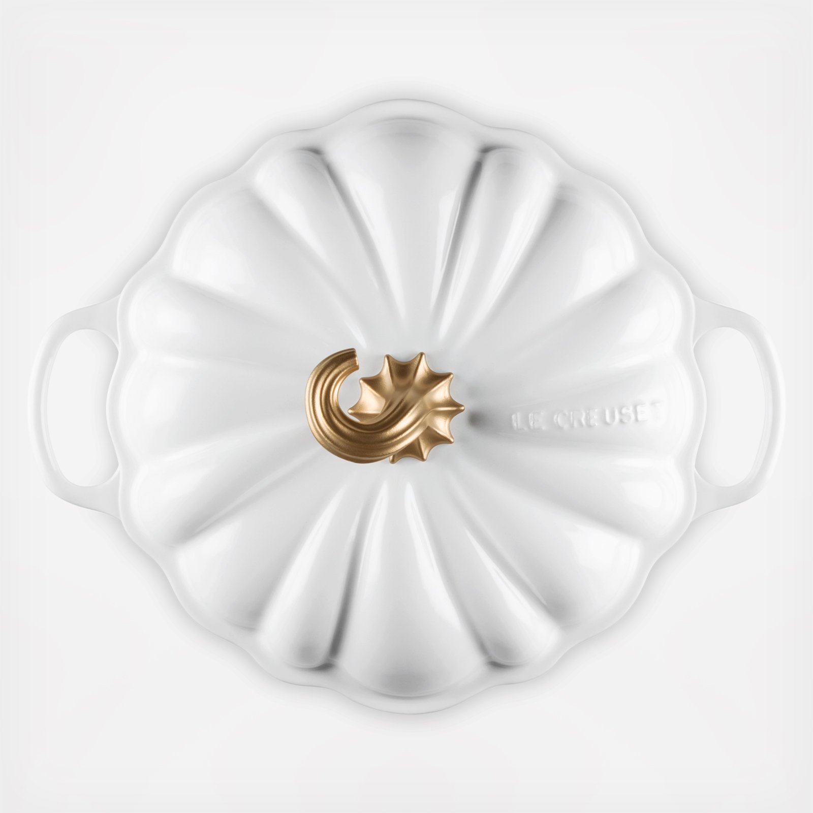 Pumpkin Figural Cocotte with Knob 4 Pumpkin Figural Cocotte with Knob