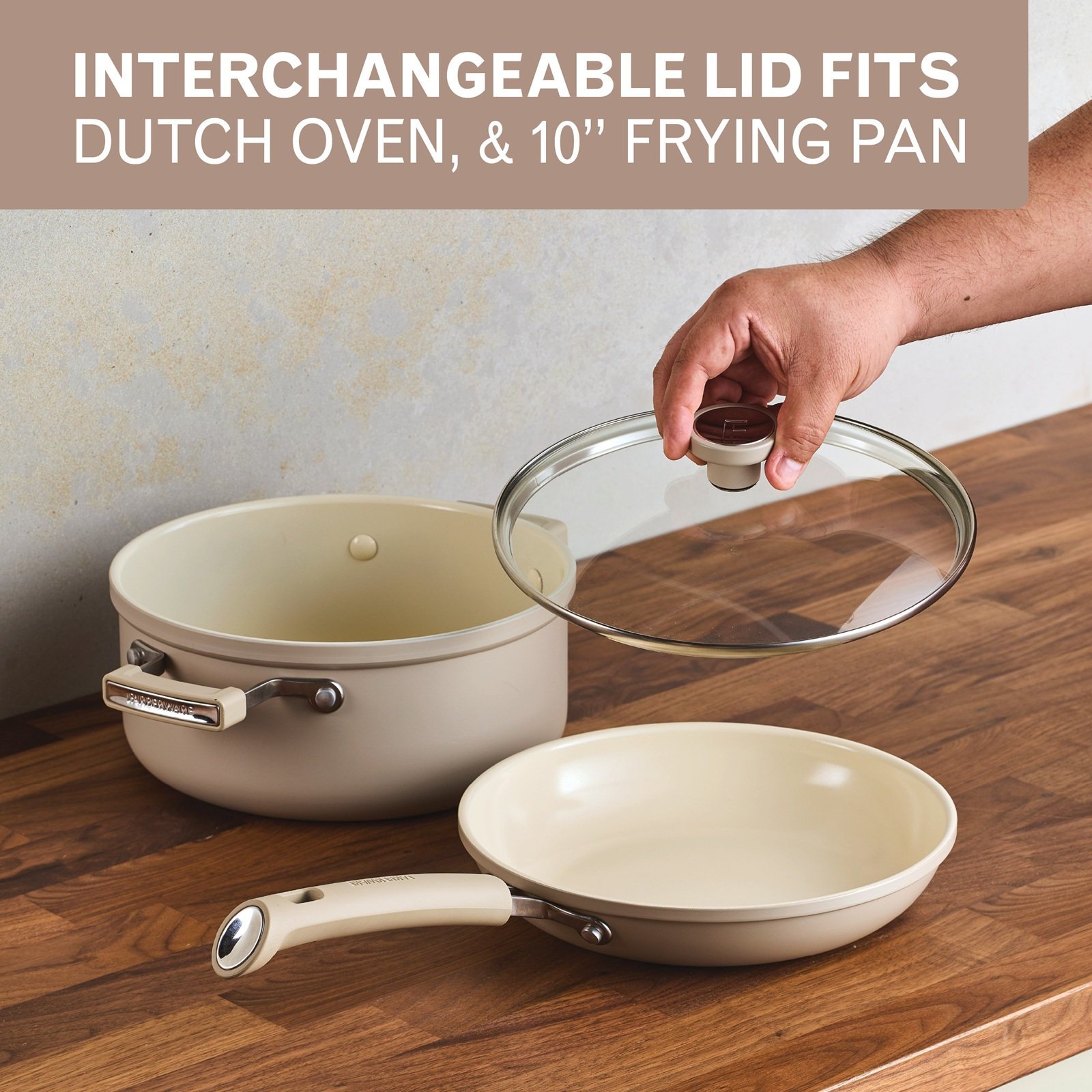 TrueCook Ceramic Plus Induction 12-Piece Nonstick Cookware Set 5 TrueCook Ceramic Plus Induction 12-Piece Nonstick Cookware Set