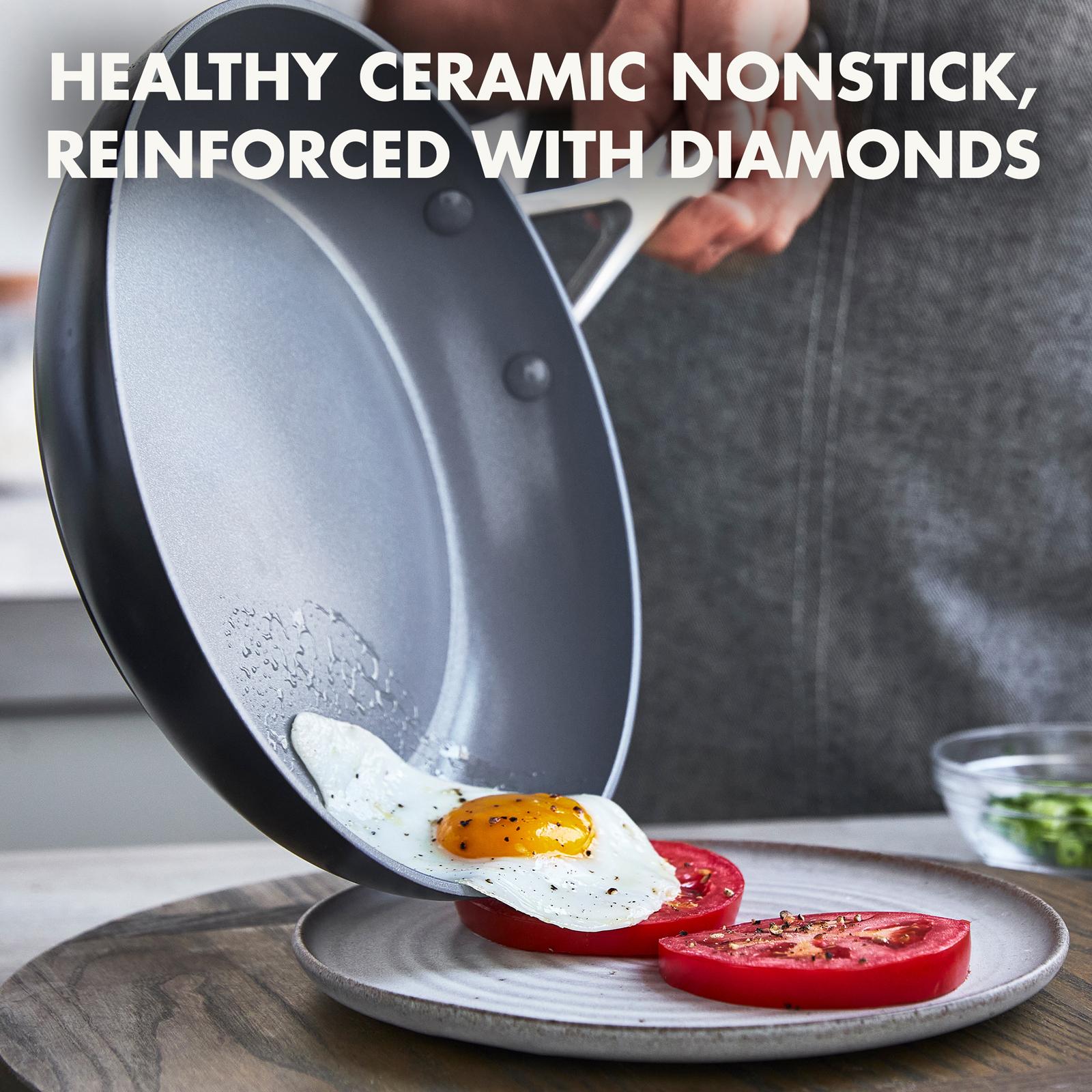 Valencia Pro Ceramic Non-Stick Covered Frypan